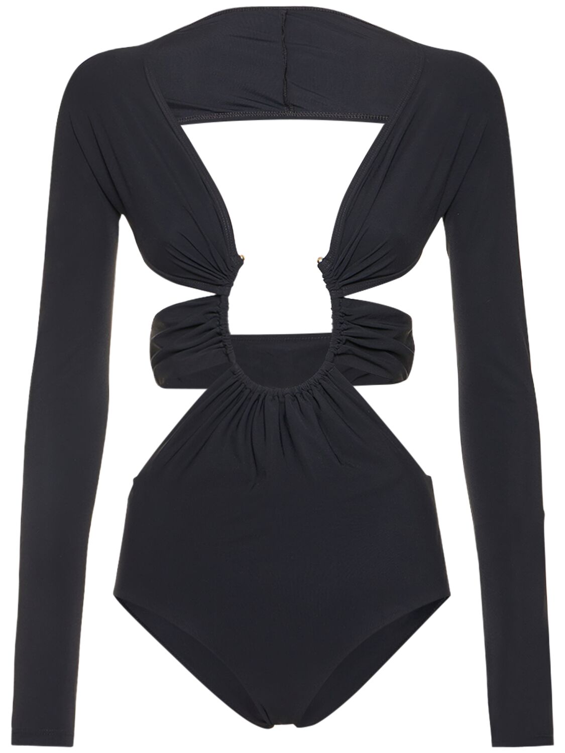 Odessa Ruched Cutout Once Piece Swimsuit