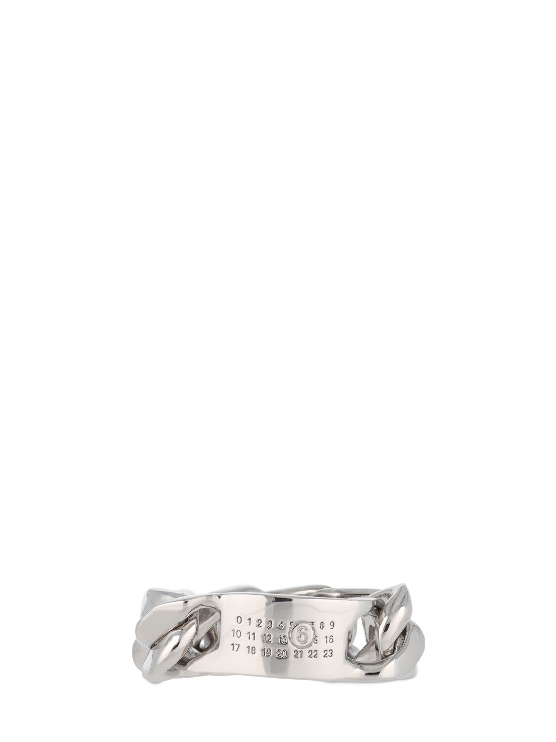 アクセサリー Maison Margiela CHAIN RING size06 Chain Ring by MM6 Maison Margiela on Sale