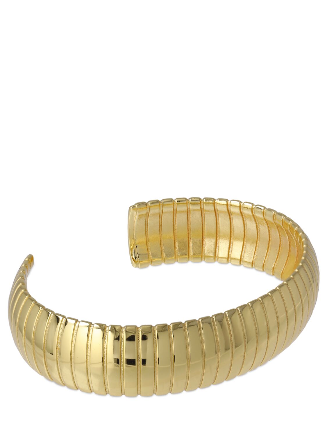 Shop Federica Tosi Cleo Cuff Bracelet In Gold
