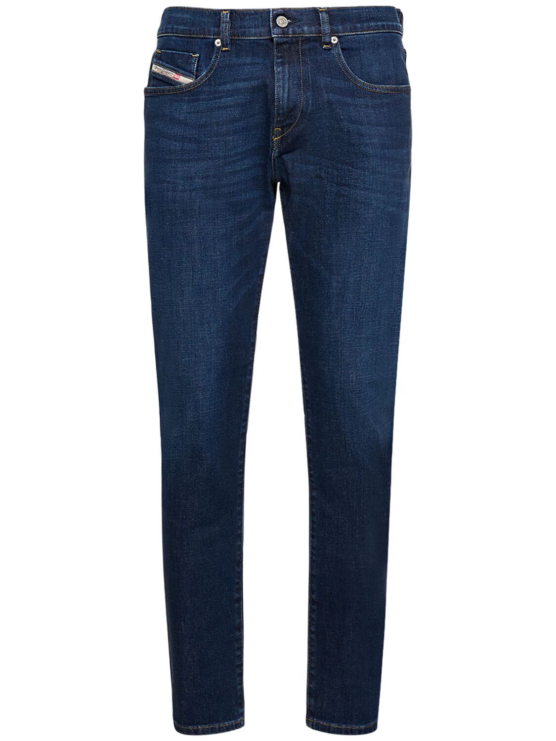 16.4 D-strukt Slim Cotton Denim Jeans – MEN > CLOTHING > JEANS
