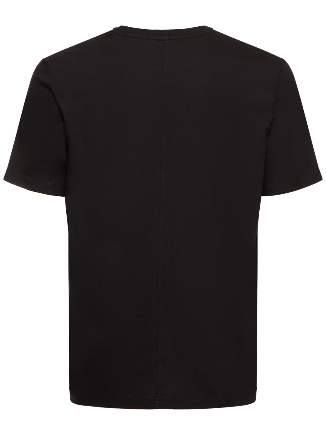 Shop The Row Luke Cotton T-shirt In Black