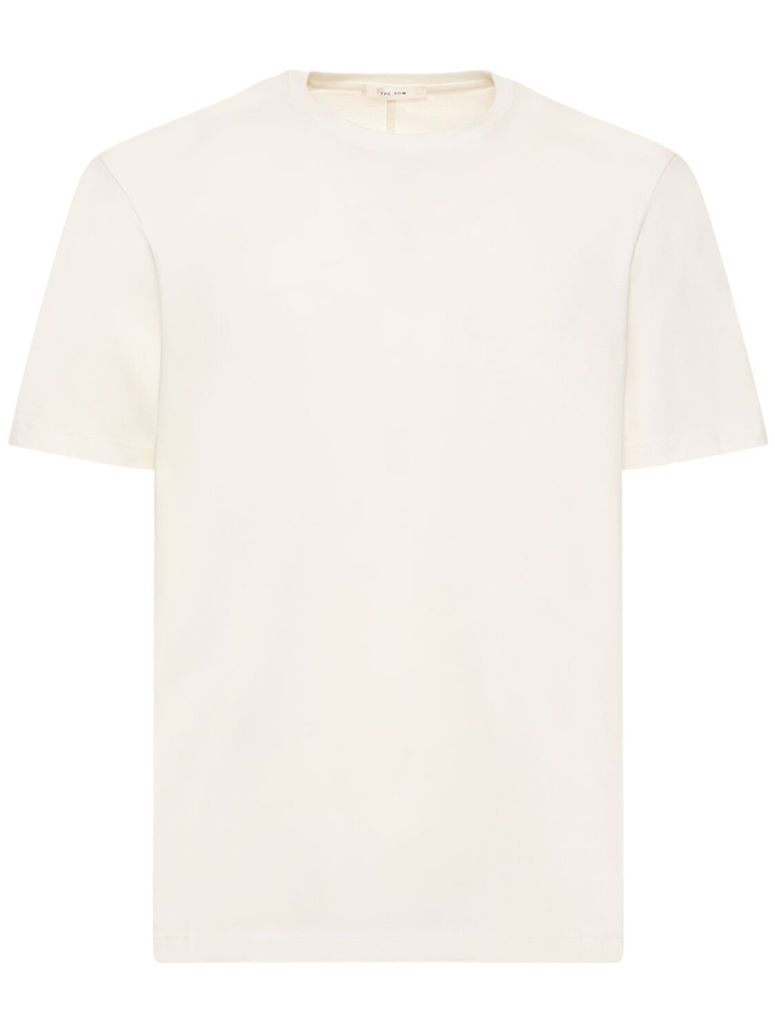 Shop The Row Luke Cotton T-shirt In White