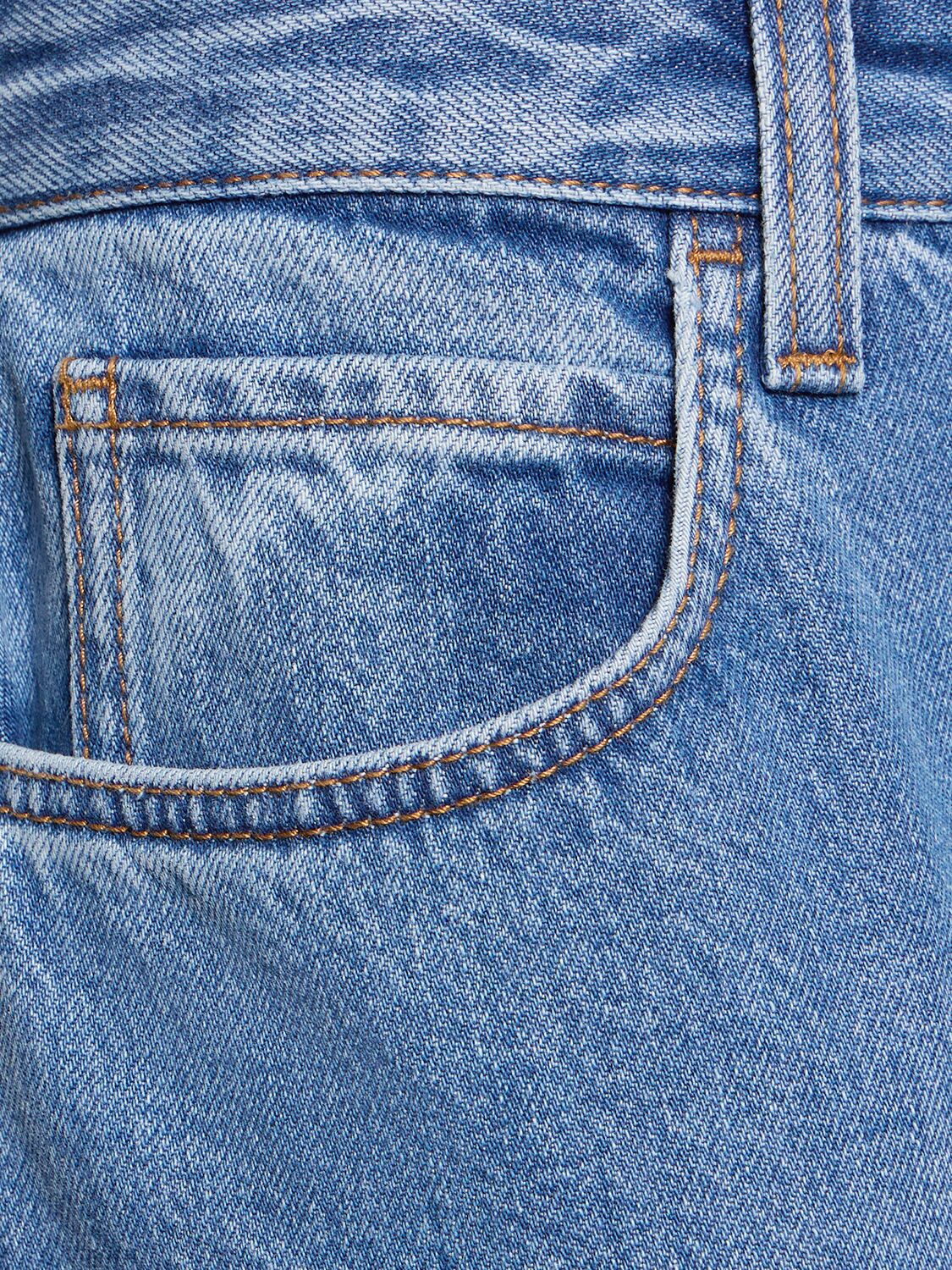 The Row Eglitta Mid Rise Boyfriend Jeans In Blue