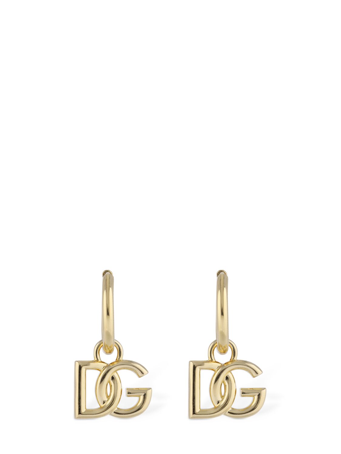 Dg Logo Hoop Earrings