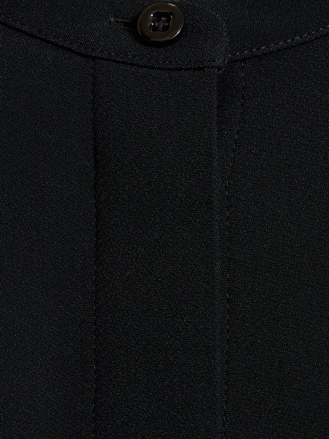 Shop Jil Sander Double Viscose Crepe Kimono Sleeve Shirt In Black