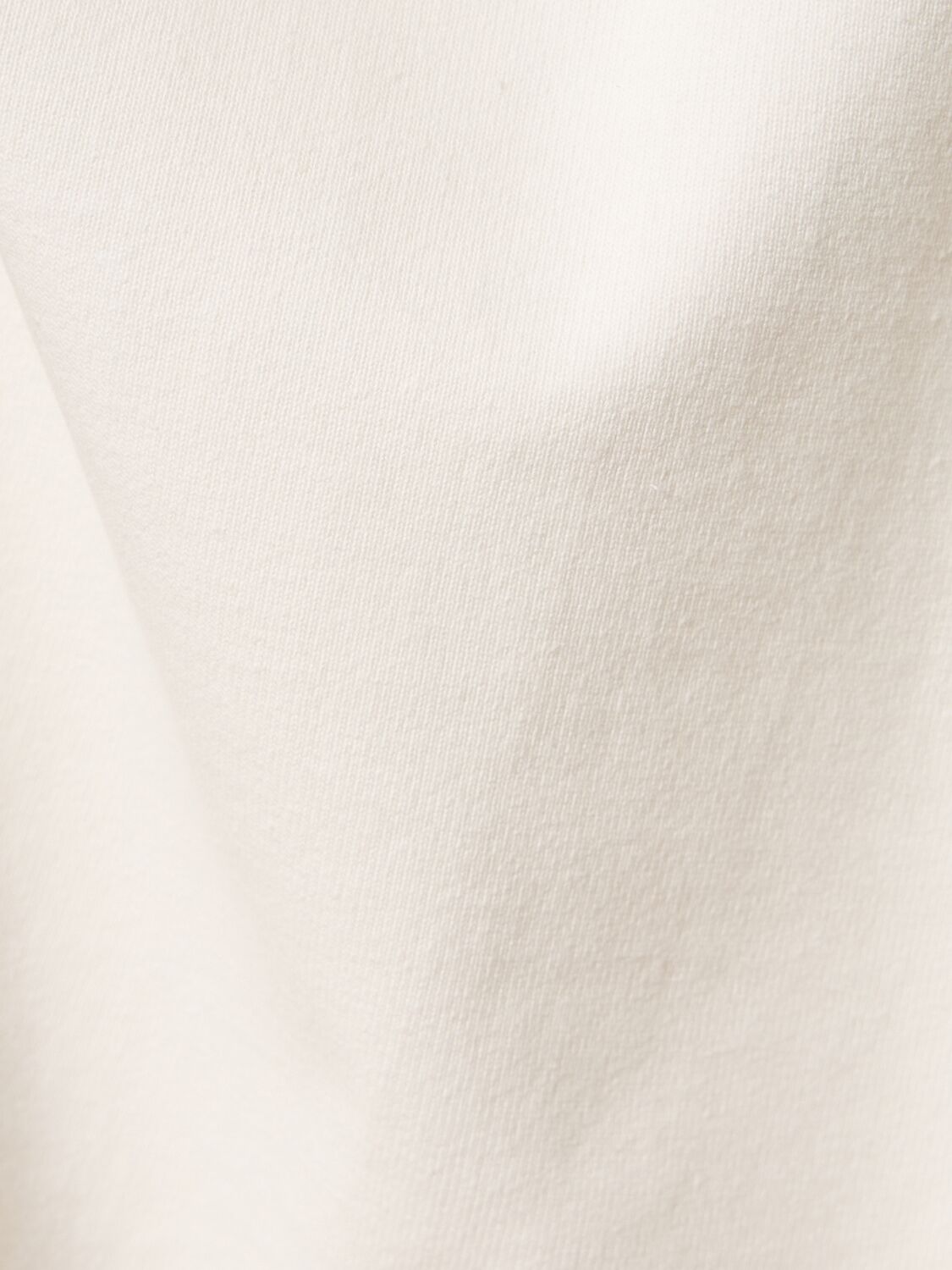 Shop Jil Sander Logo Printed Cotton Jersey T-shirt In Off-white