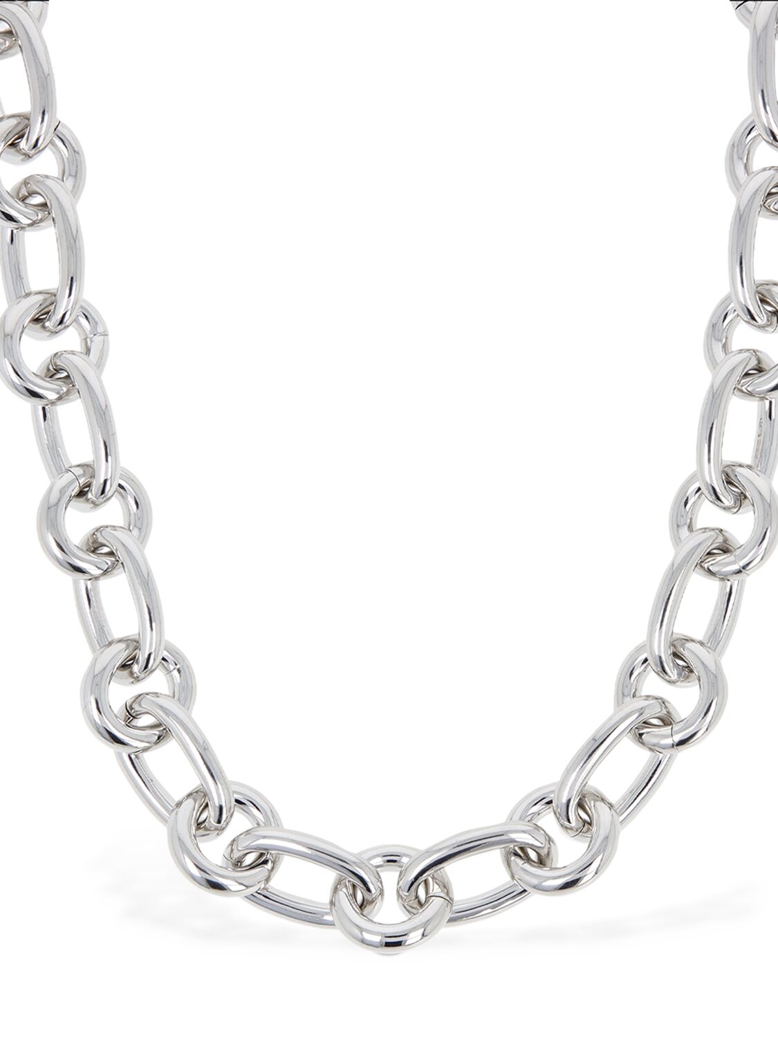 Shop Dolce & Gabbana Chunky Chain Necklace In Silber