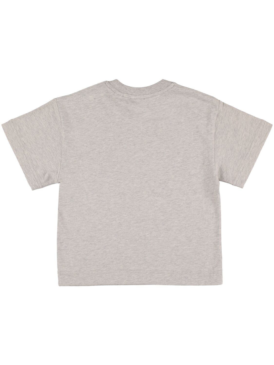 Shop Burberry Logo Print Cotton Jersey T-shirt In White