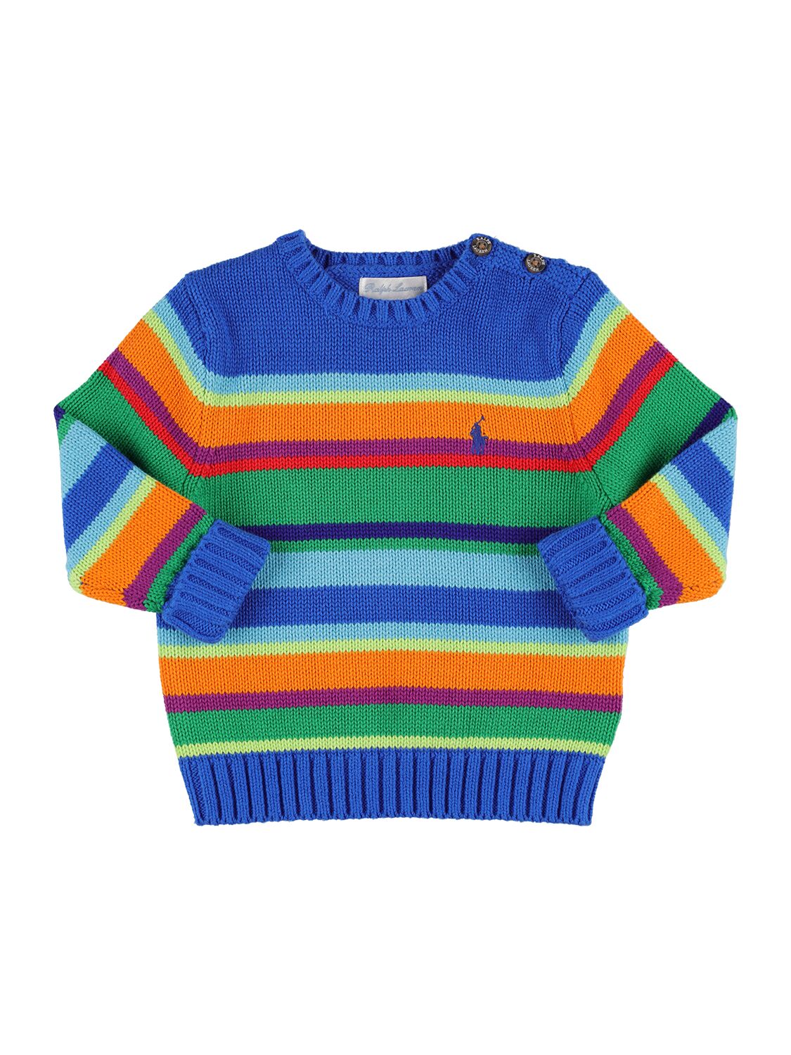 RALPH LAUREN COTTON KNIT SWEATER