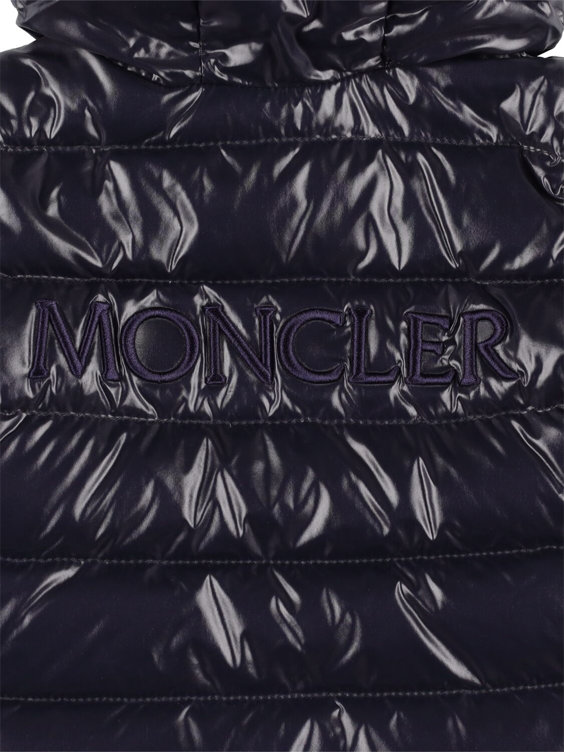 Shop Moncler Salzman Down Jacket In Dark Blue