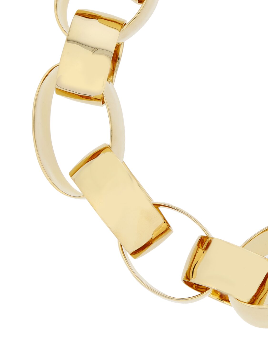 Shop Jil Sander Raw Wildness 1 Collar Necklace In Gold