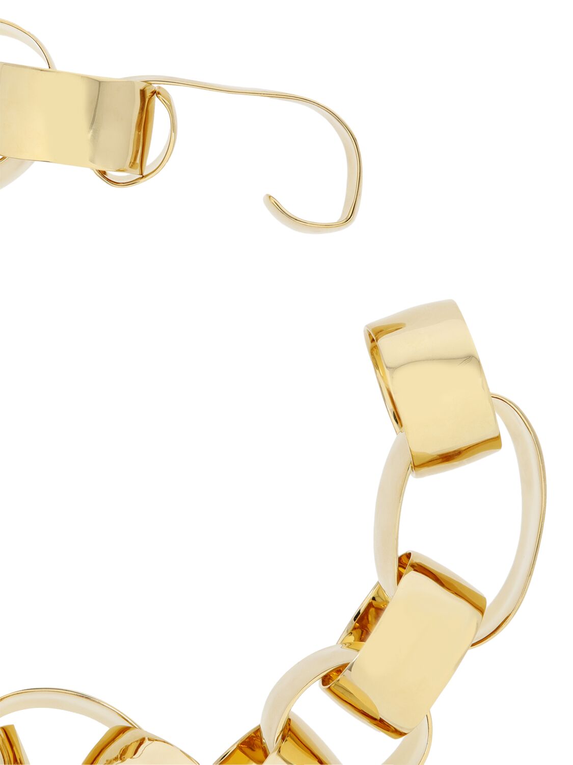 Shop Jil Sander Raw Wildness 1 Collar Necklace In Gold