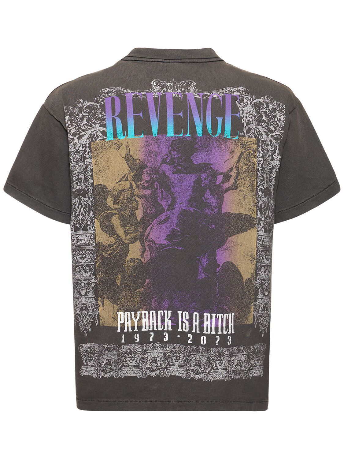 Saint Michael X Berberjin Revenge T-shirt In Black | ModeSens