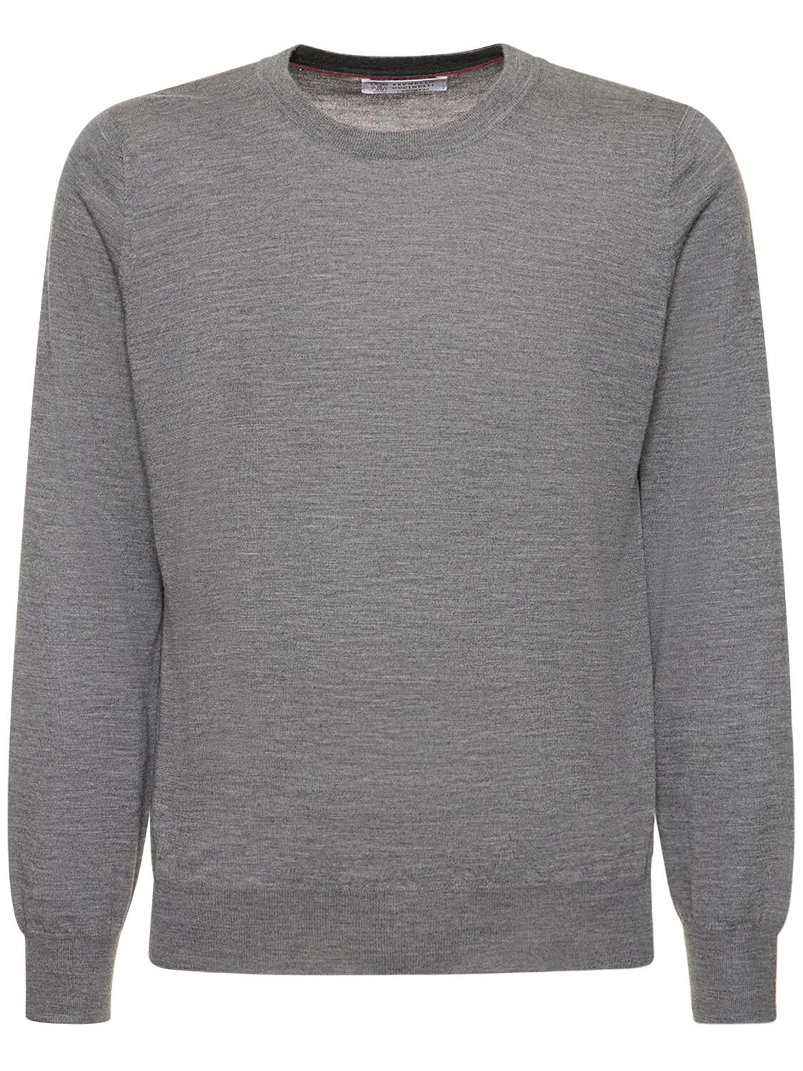 BRUNELLO CUCINELLI WOOL & CASHMERE KNIT CREWNECK jumper