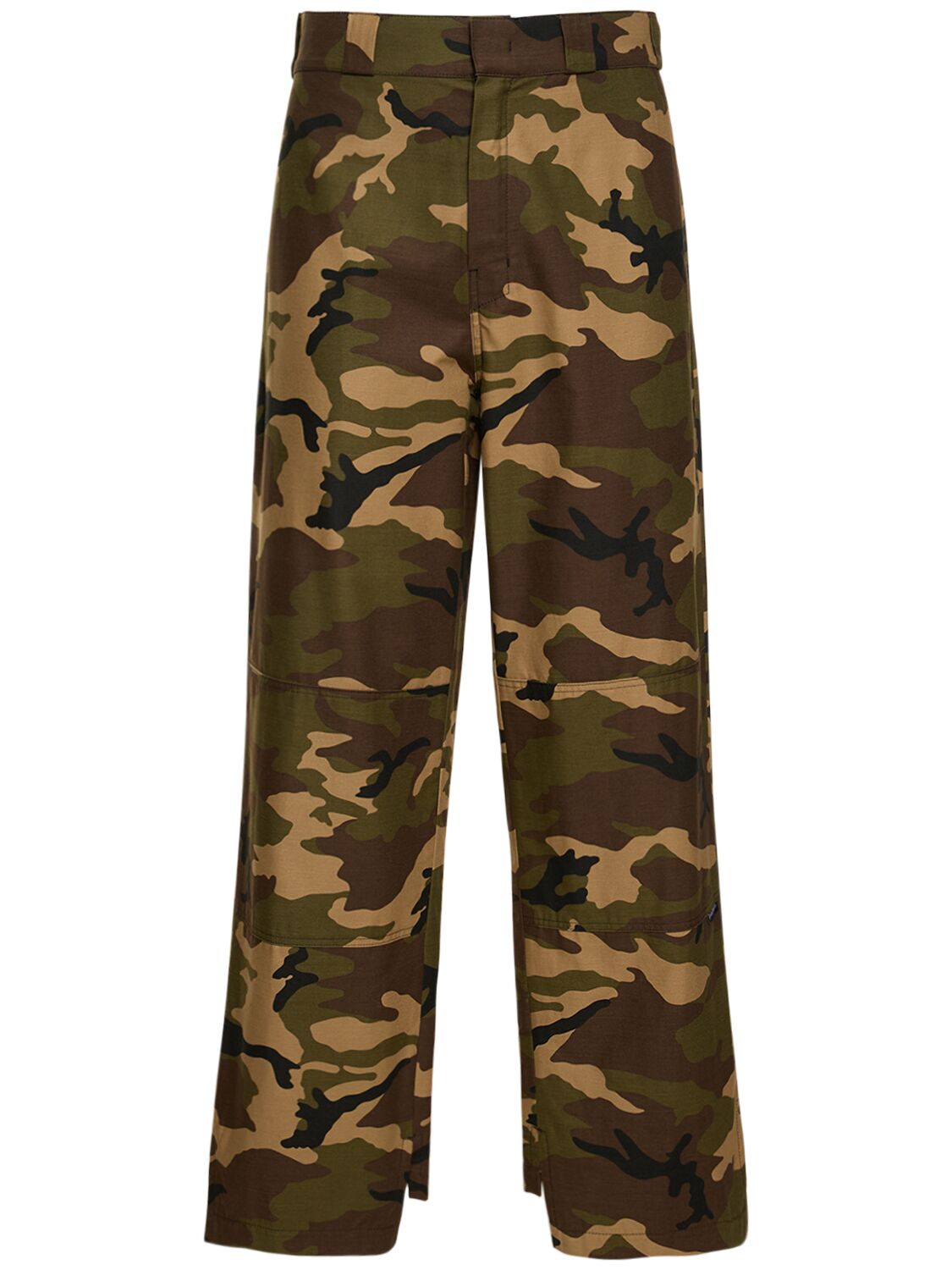 Tailored Camouflage Cotton Workpants – MEN > CLOTHING > PANTS