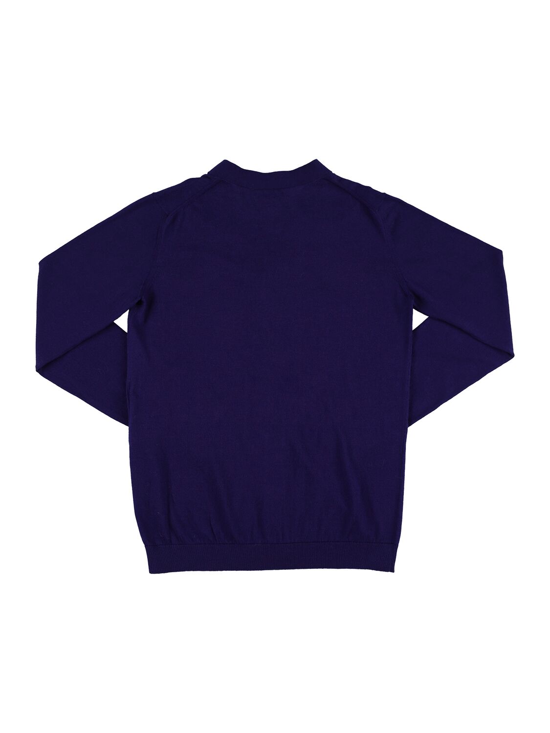 Shop Gucci Cotton Sweater W/ Horsebit Embroidery In Blue