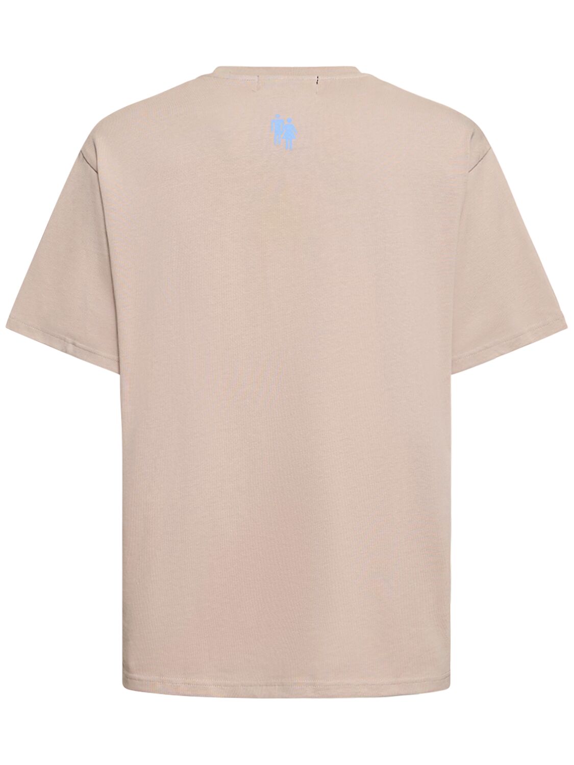 Shop Homme + Femme La The Elite T-shirt In Grey,beige