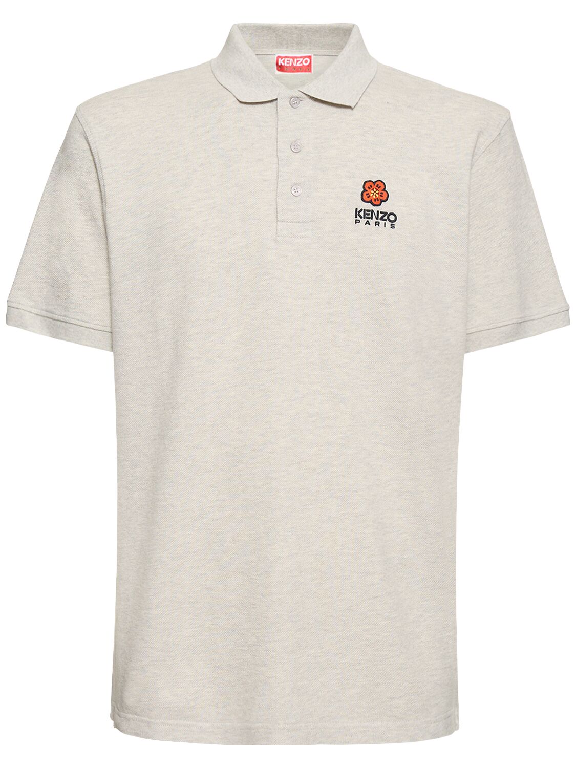 Boke Logo Cotton Piquet Polo – MEN > CLOTHING > POLOS