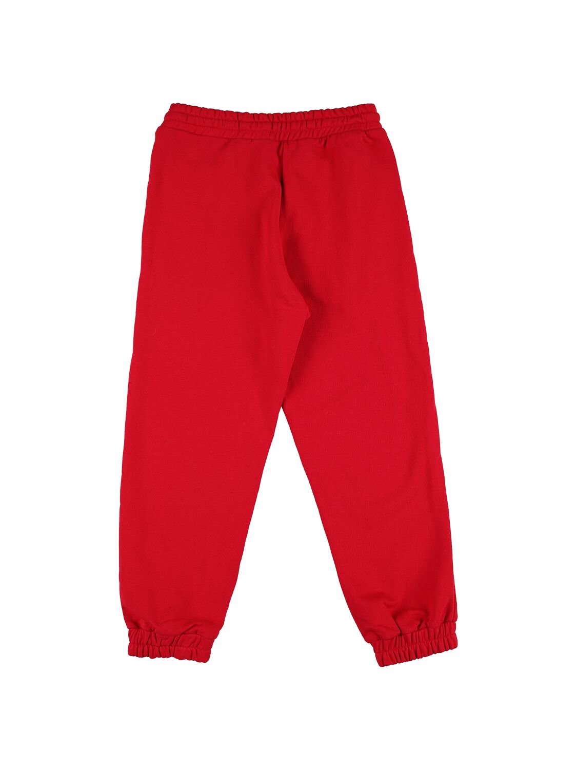 Shop N°21 Logo Print Cotton Jersey Sweatpants In Red