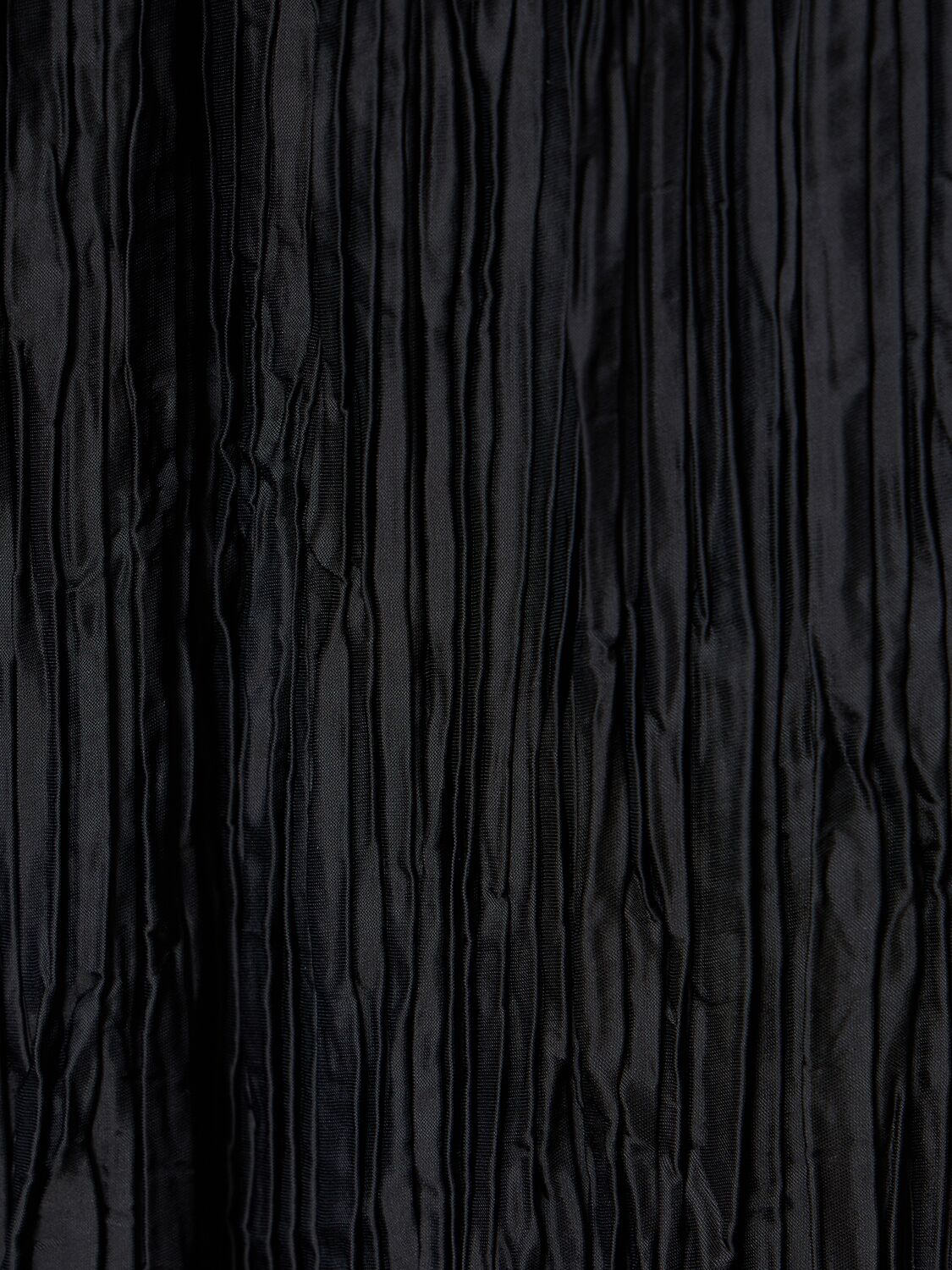 Shop Ulla Johnson Dioni Pleated Tech Midi Skirt In Black