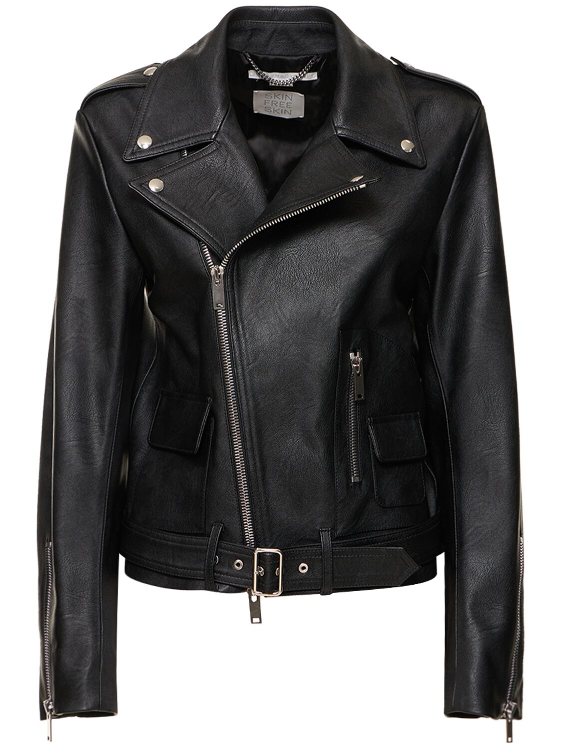 Faux Leather Biker Jacket