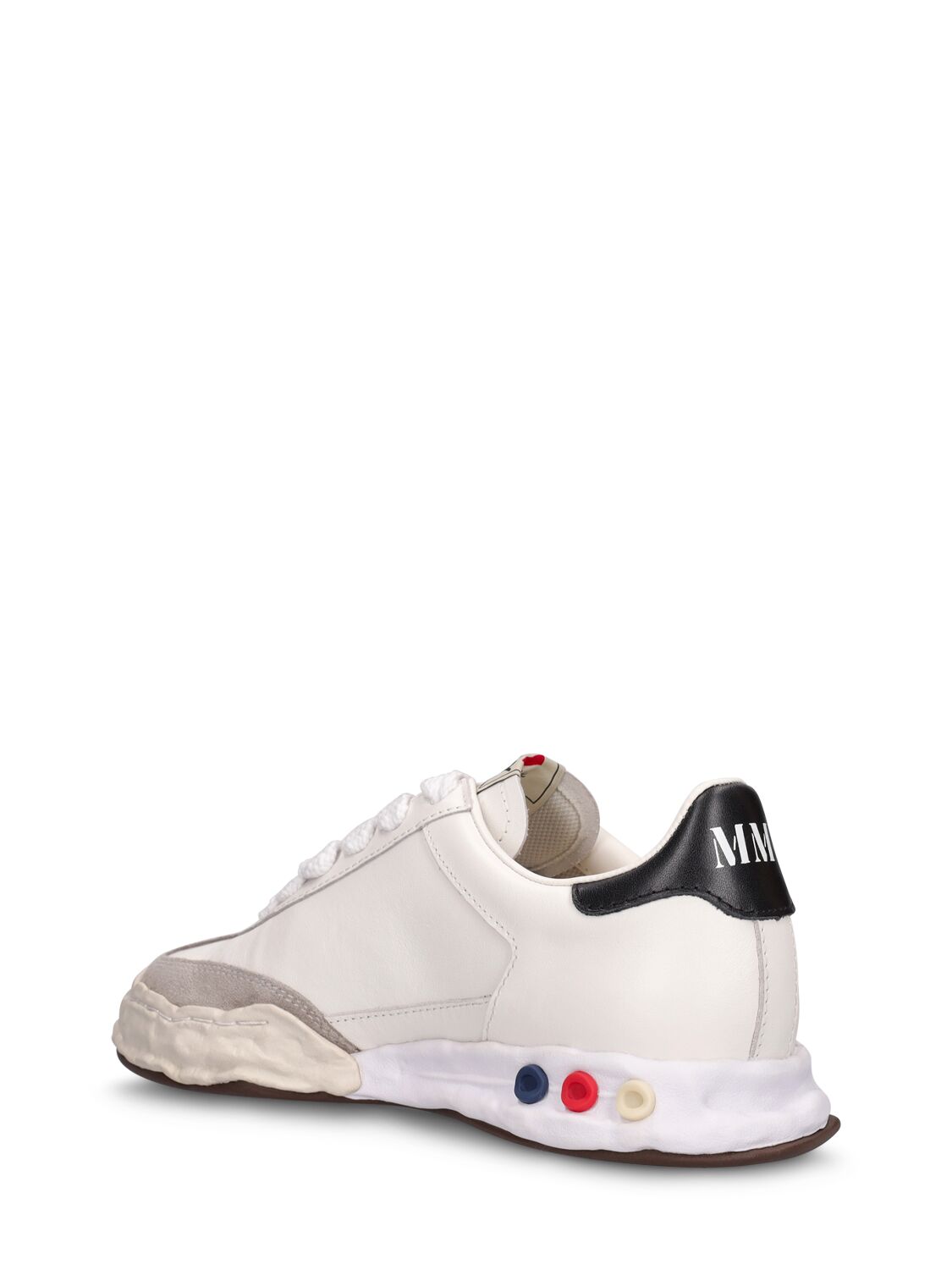 Shop Miharayasuhiro Herbie Low Og Sole Canvas Sneakers In White