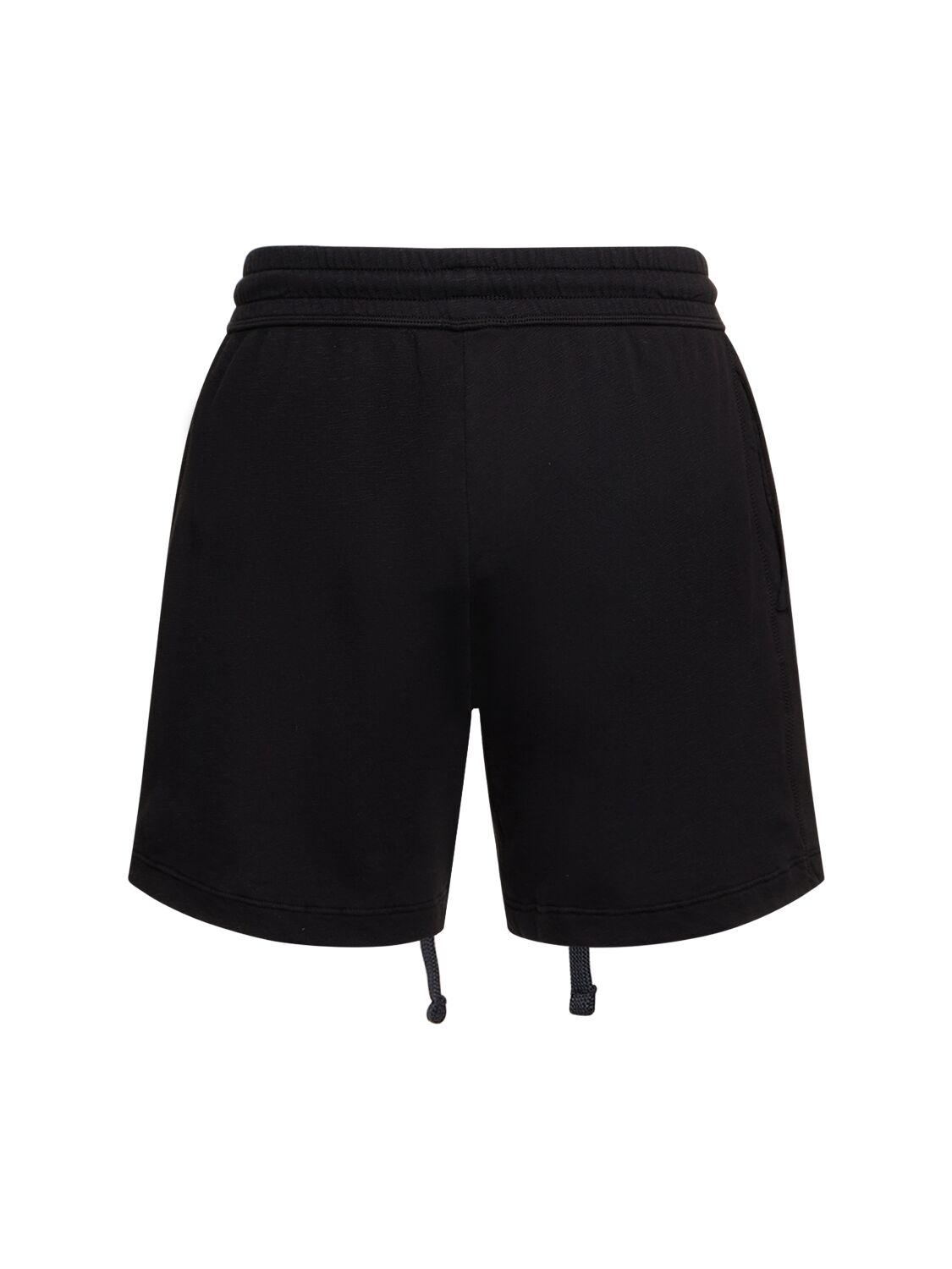 Shop James Perse Vintage Cotton French Terry Sweat Shorts In Black