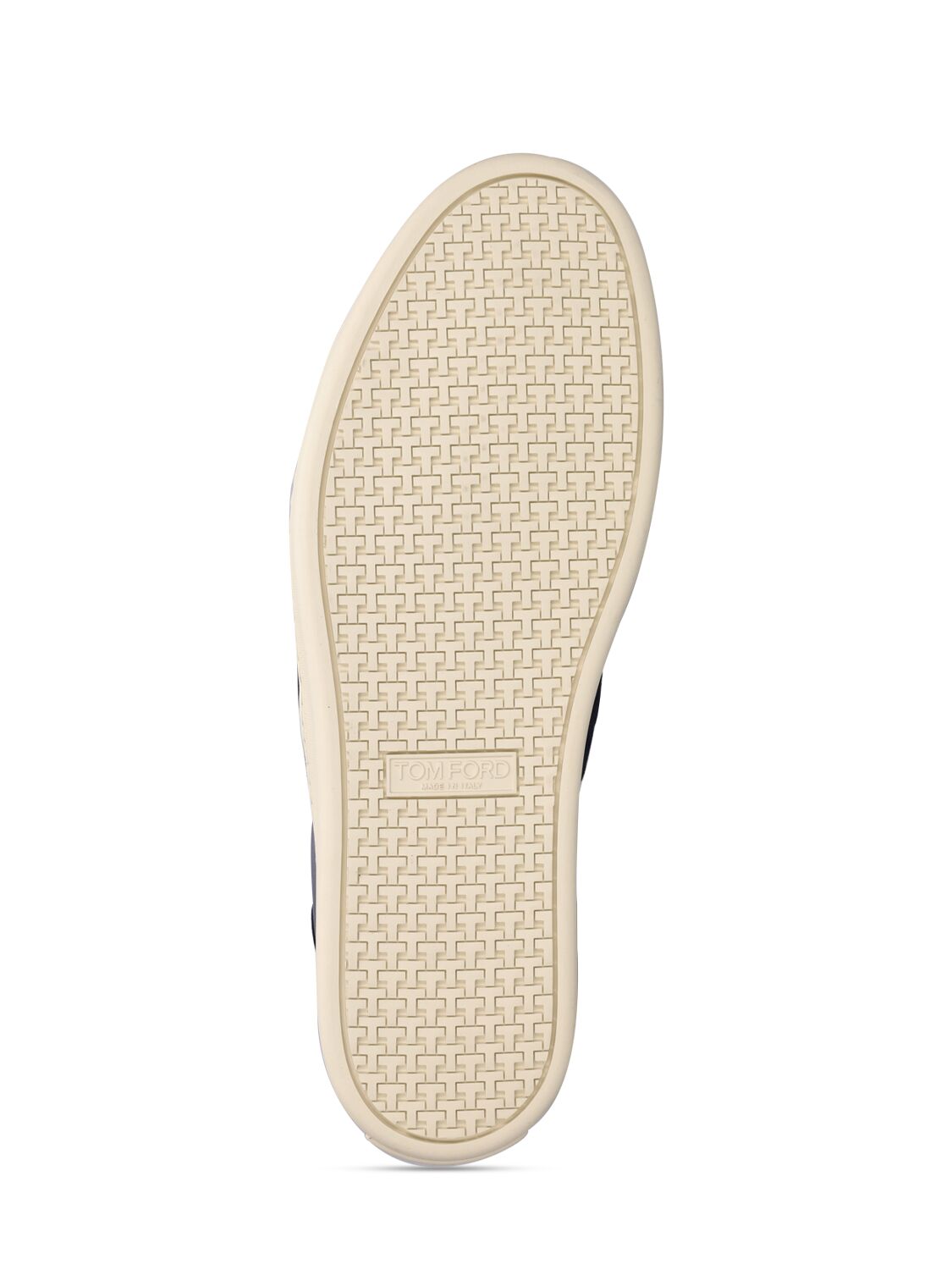 Shop Tom Ford Radcliffe Line Low Top Sneakers In Blue,cream