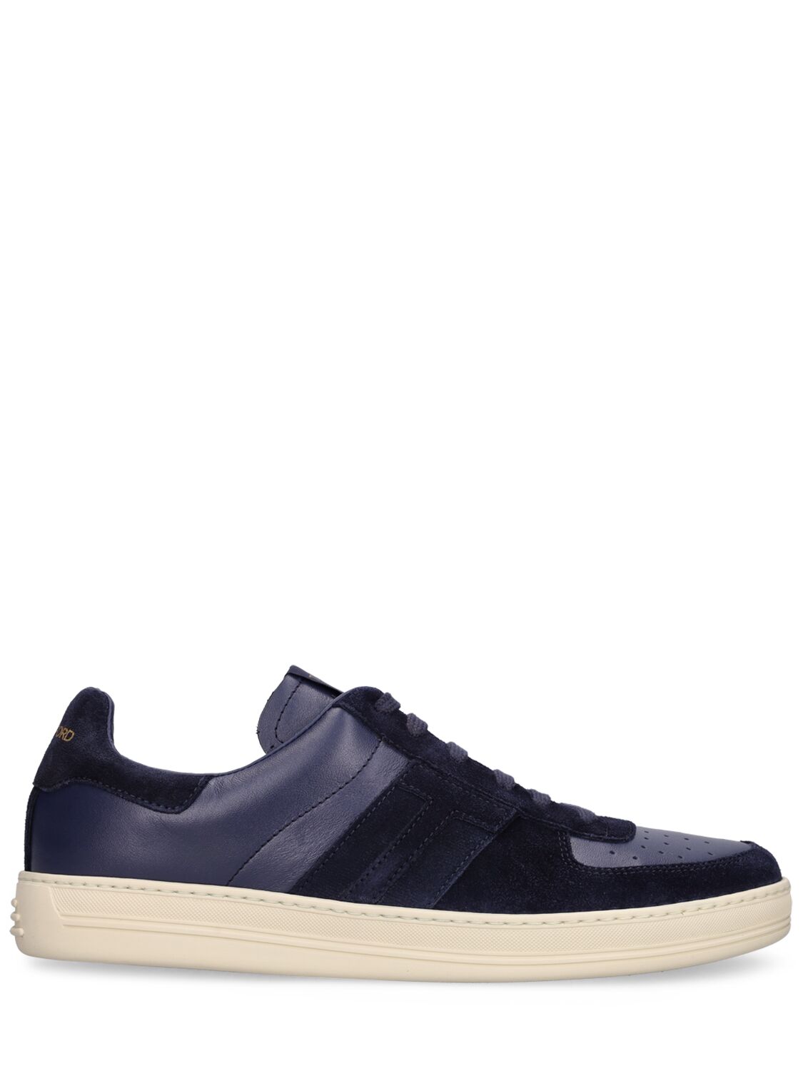 Tom Ford Radcliffe Line Low Top Sneakers In Blue,cream