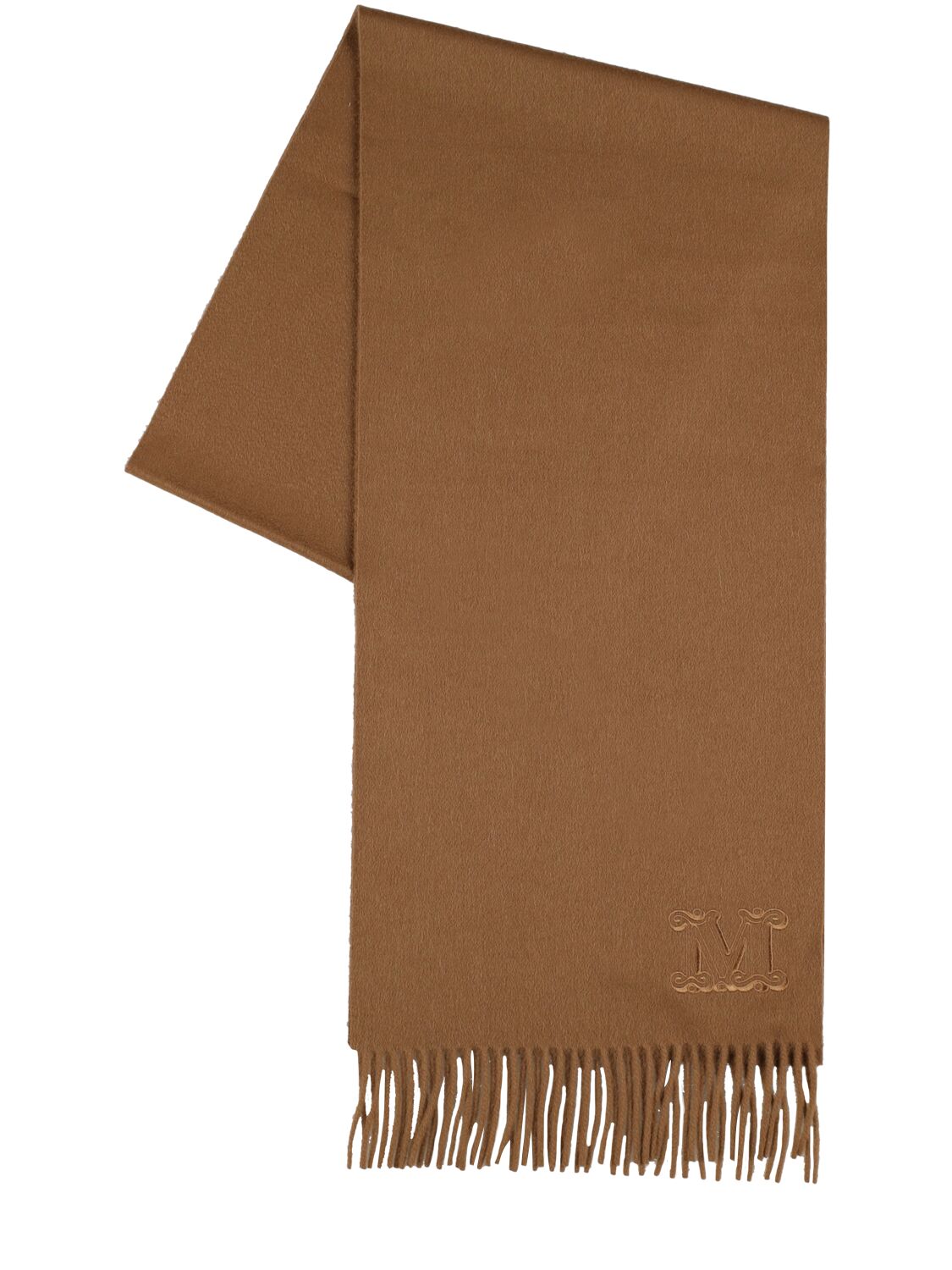 Max Mara Dalia Cashmere Scarf In Camel