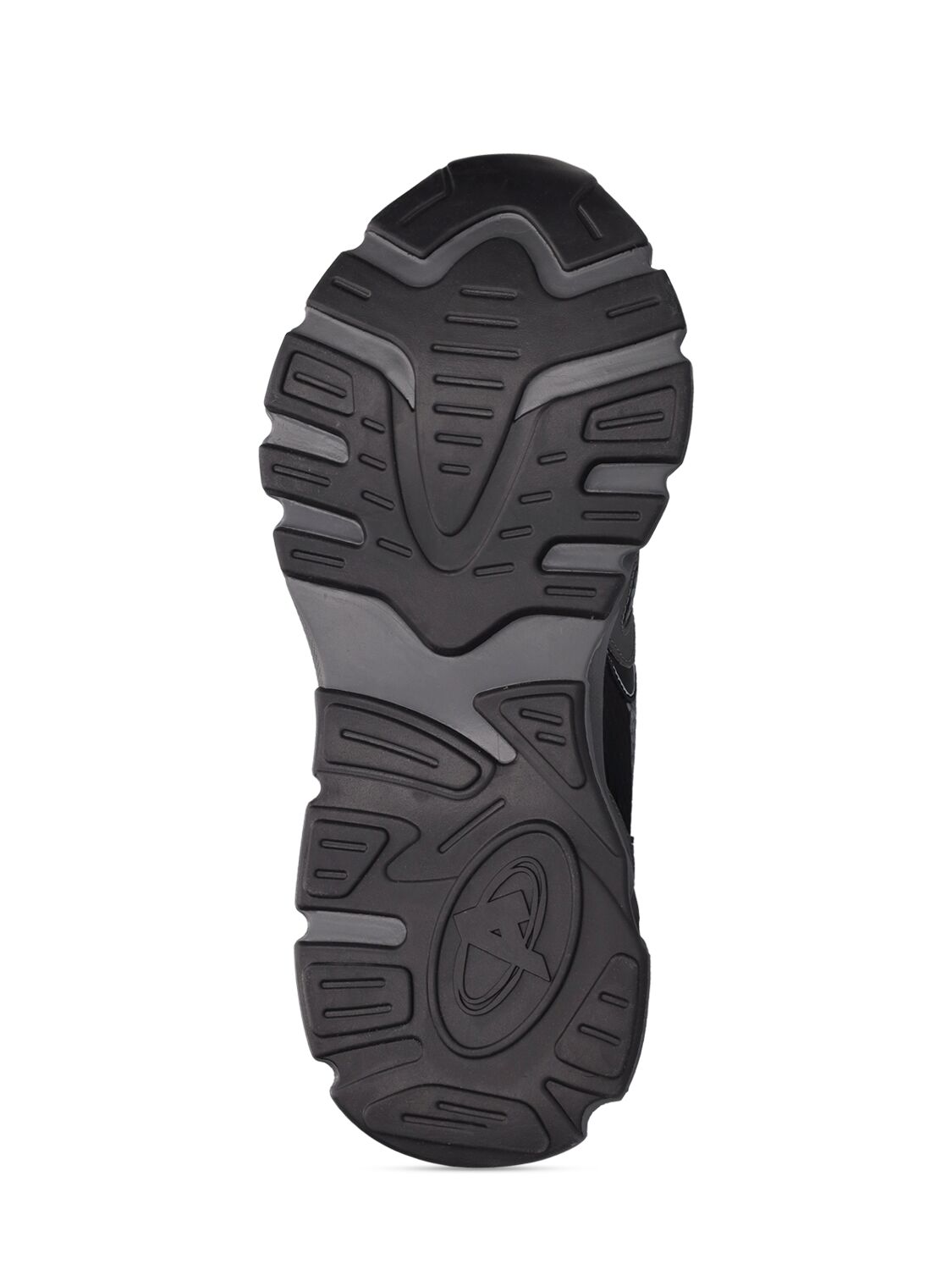 Shop Axel Arigato Marathon Runner Leather Sneakers In Black,grey