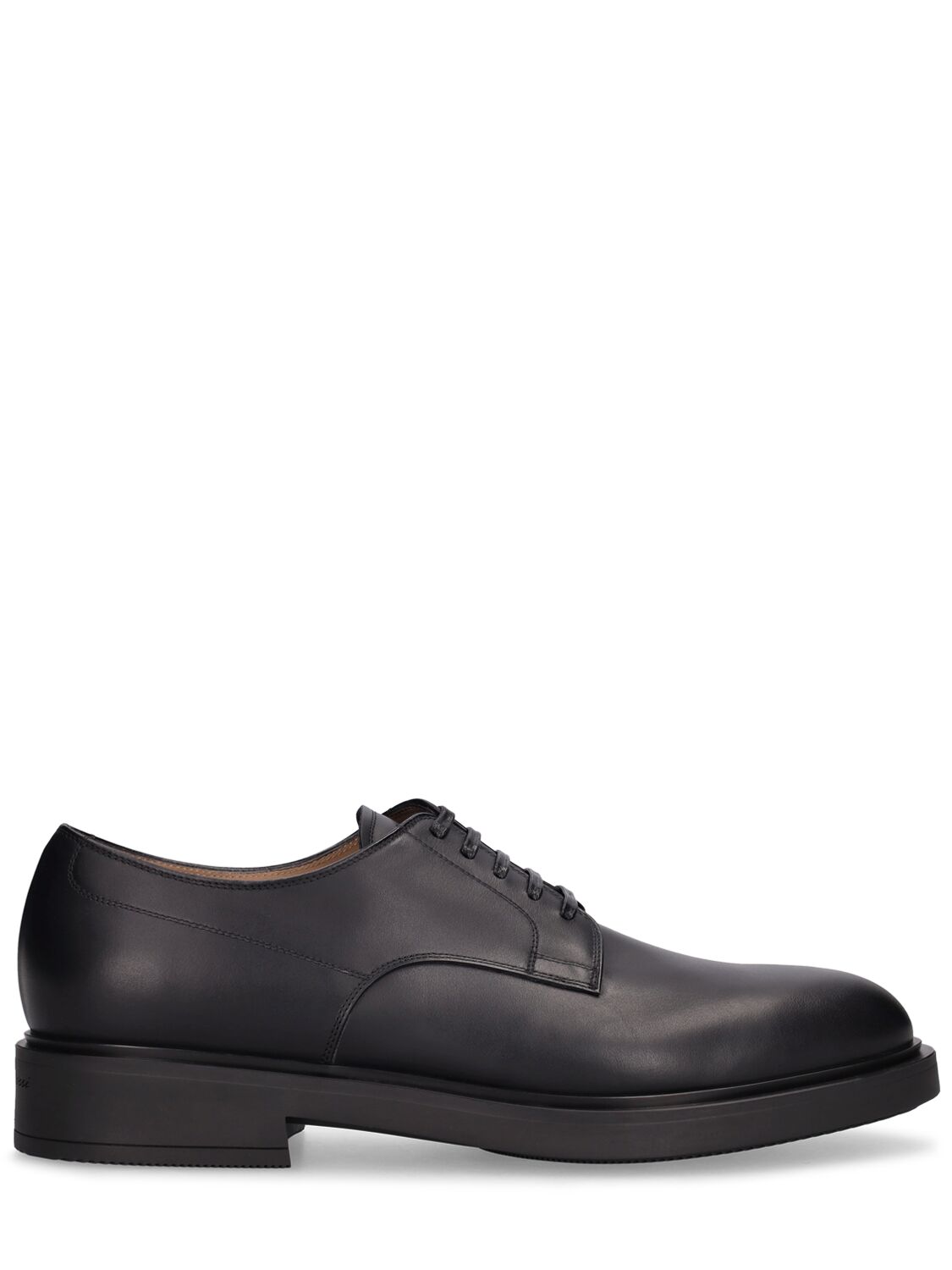 Image of William Leather Lace-up Derby Shoes