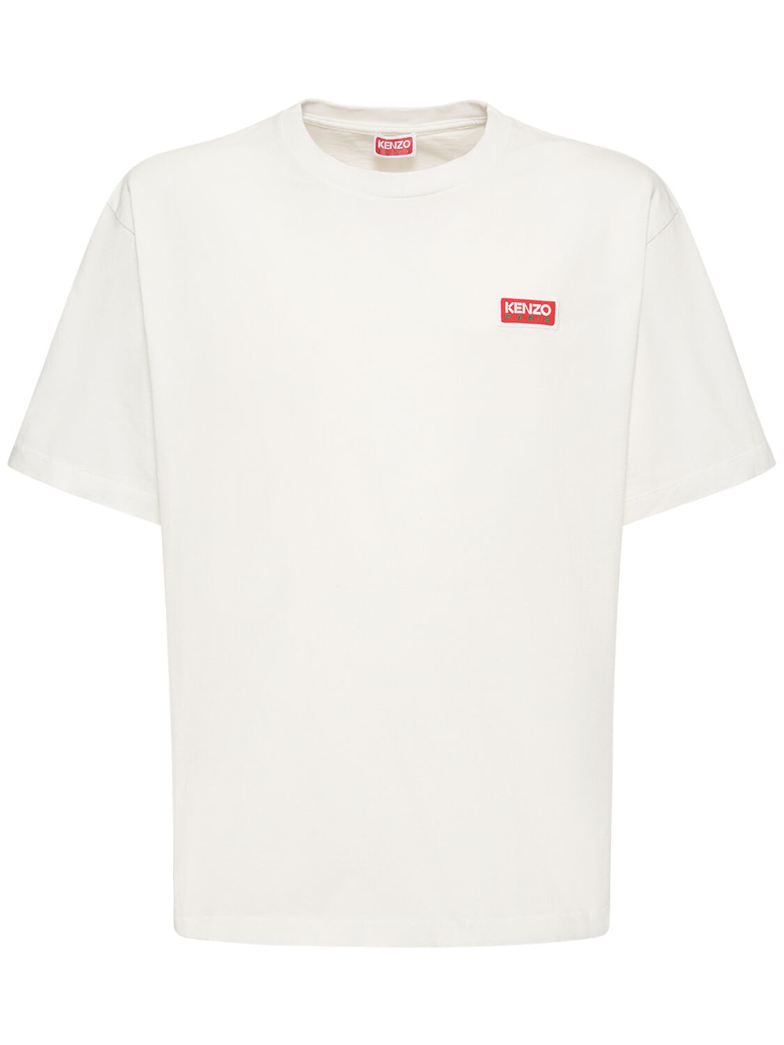 Logo Print Cotton Jersey Over T-shirt – MEN > CLOTHING > T-SHIRTS