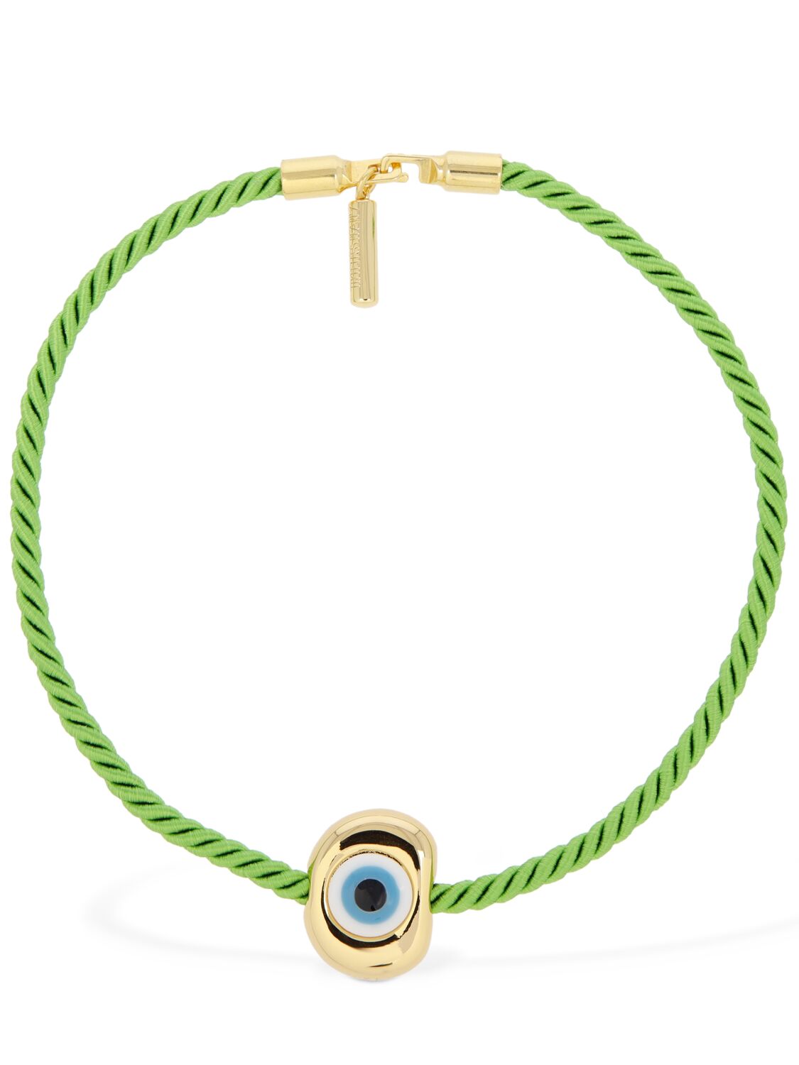 Eye Charm Cotton Wire Collar Necklace – WOMEN > JEWELRY & WATCHES > NECKLACES