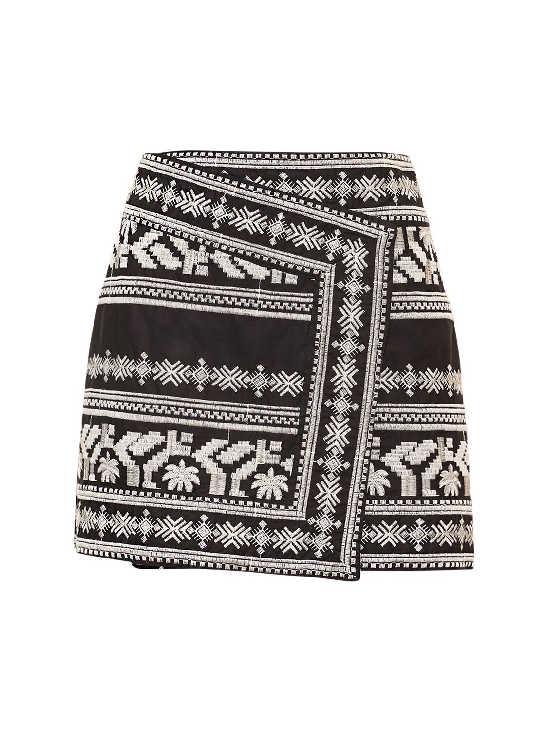 Chaski Embroidered Voile Mini Skirt – WOMEN > CLOTHING > SKIRTS