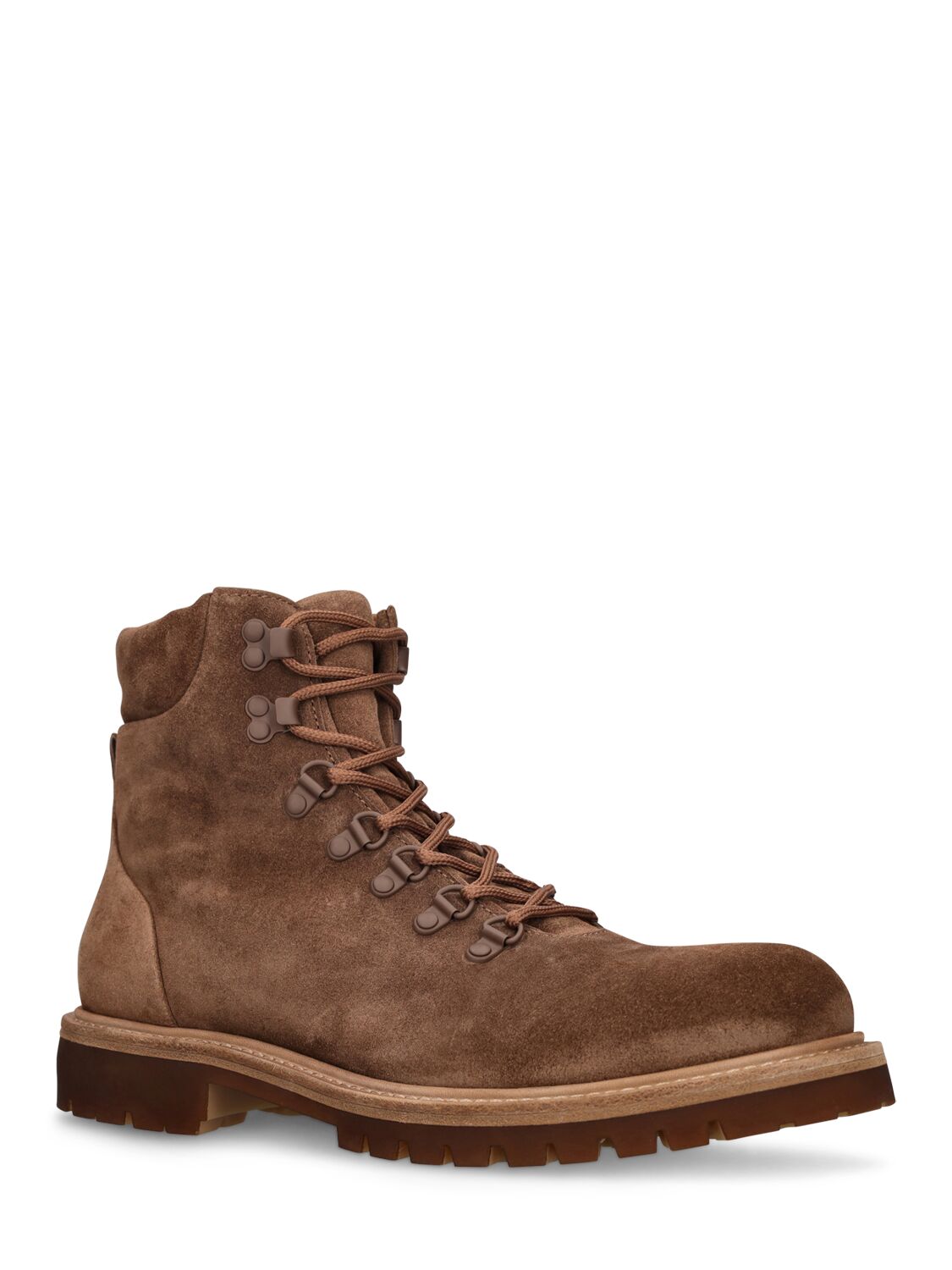 OFFICINE CREATIVE BOSS SUEDE LACE-UP BOOTS 