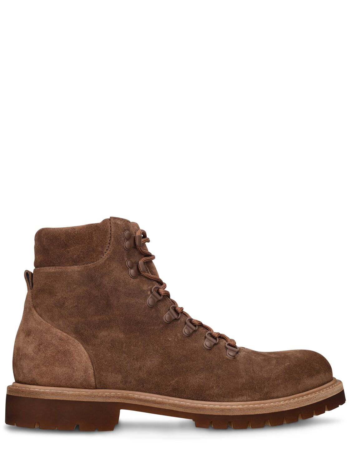 OFFICINE CREATIVE BOSS SUEDE LACE-UP BOOTS 