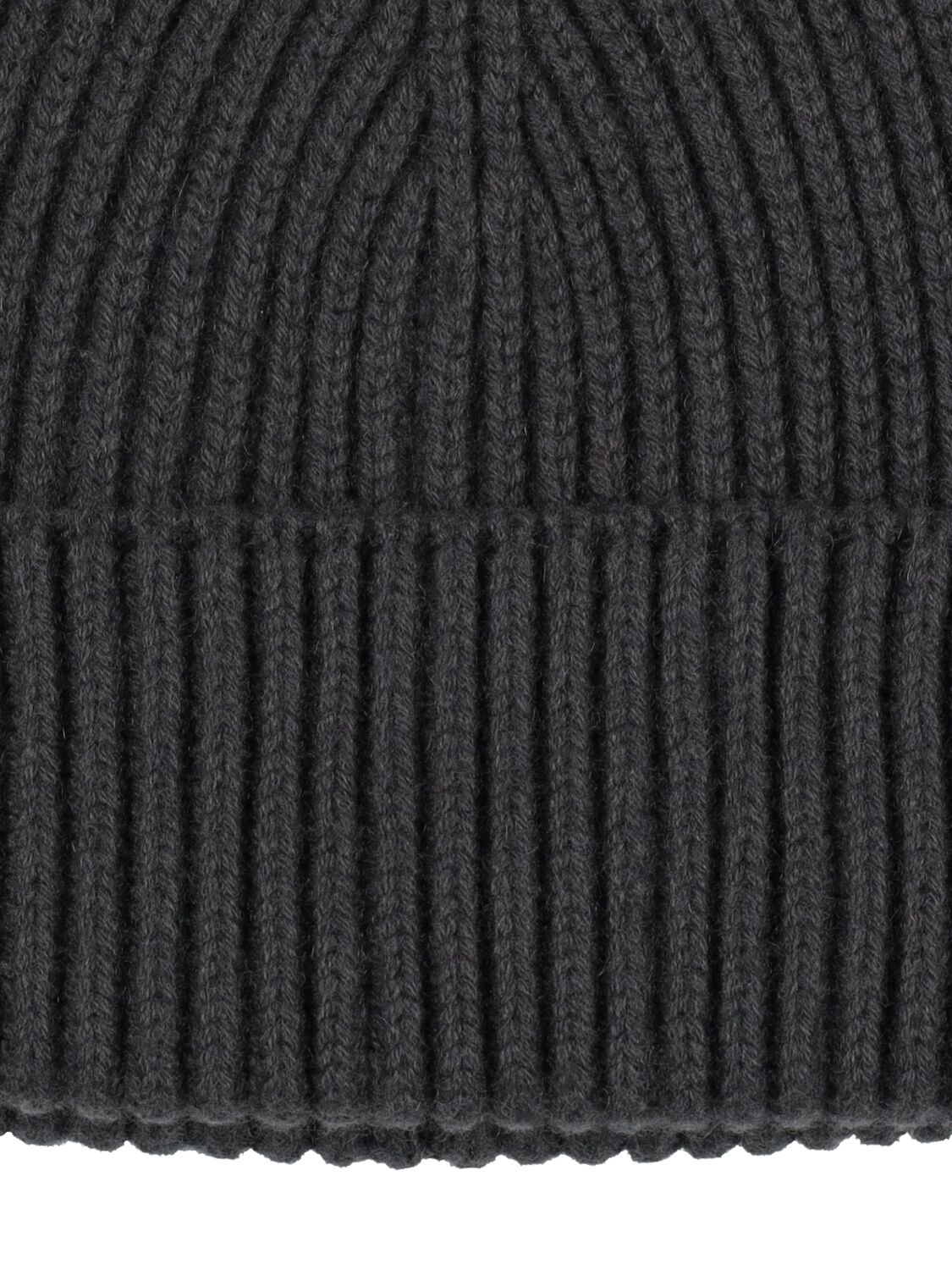 Shop Annagreta Vanina Ribbed Cashmere Hat In Slate