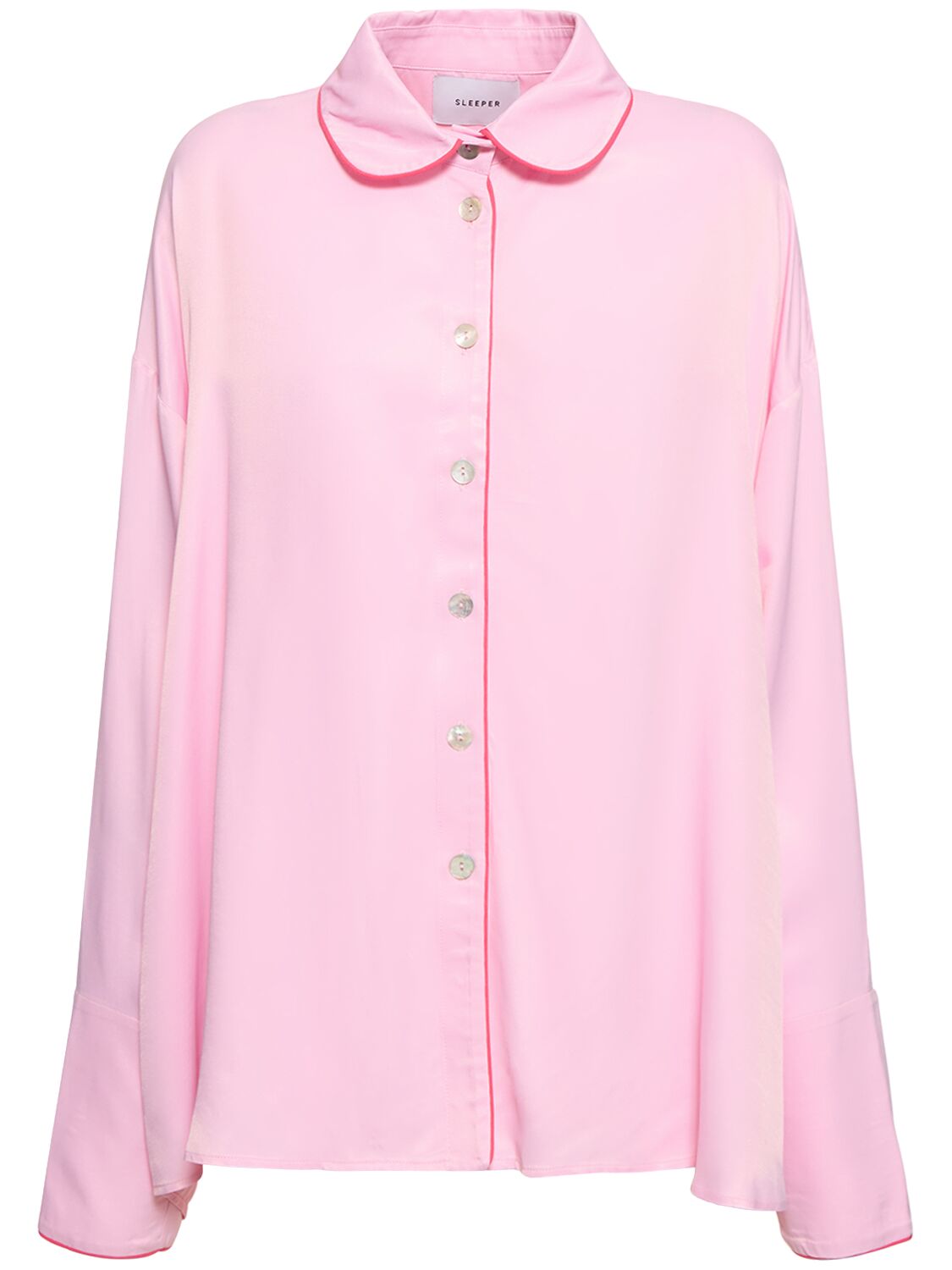 Sleeper Pastelle Oversize Shirt In Pink