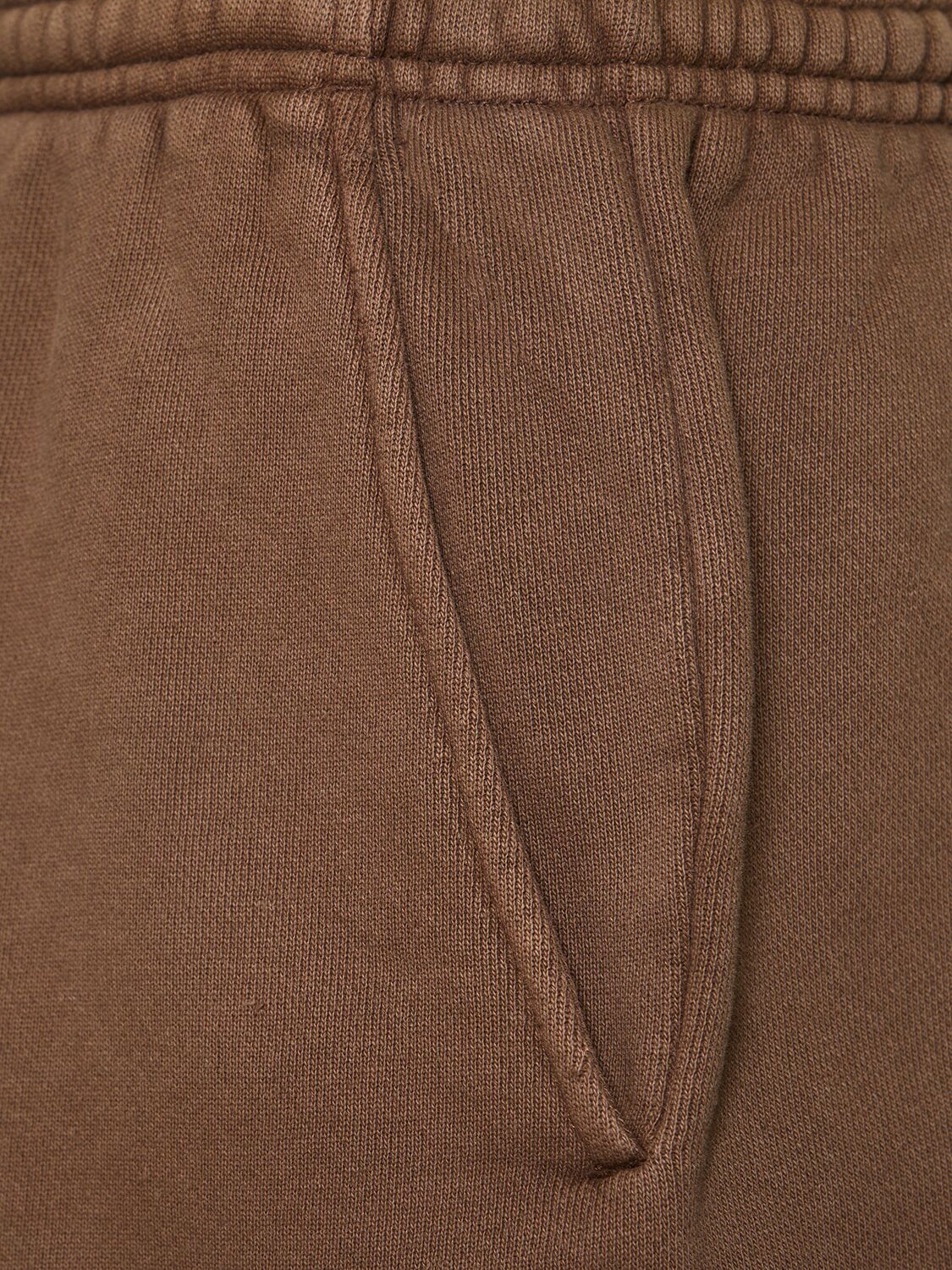 Entire Studios Brunette Micro Shorts In Brown