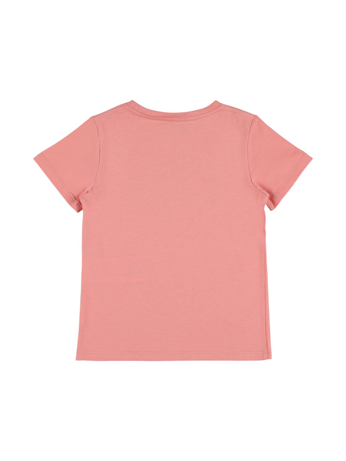 Shop Gucci Cotton Jersey T-shirt In Rose