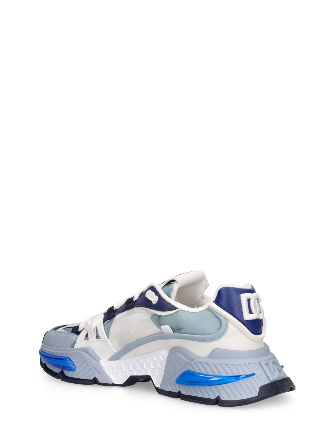 Shop Dolce & Gabbana Airmaster Low Sneakers In Blue,white
