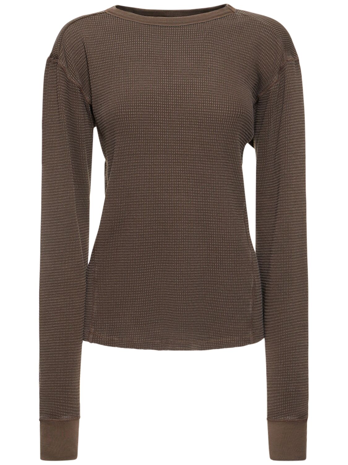 Image of Brunette Thermal Long Sleeve T-shirt