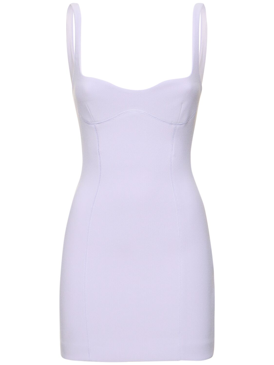 Bec & Bridge Zoey Sleeveless Stretch-woven Mini Dress In Lilac