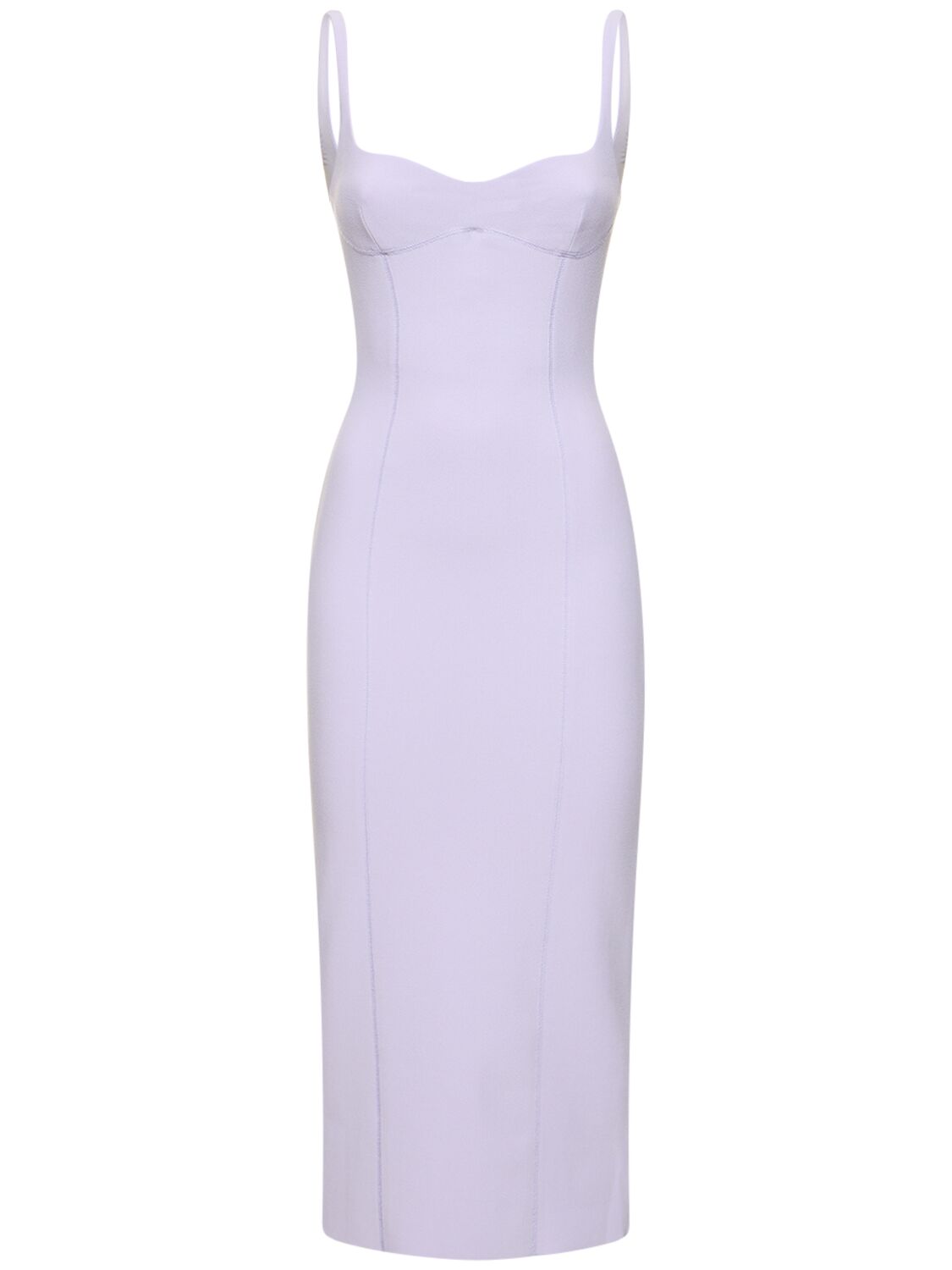 Shop Bec & Bridge Zoey Stretch Midi Dress In Lilac