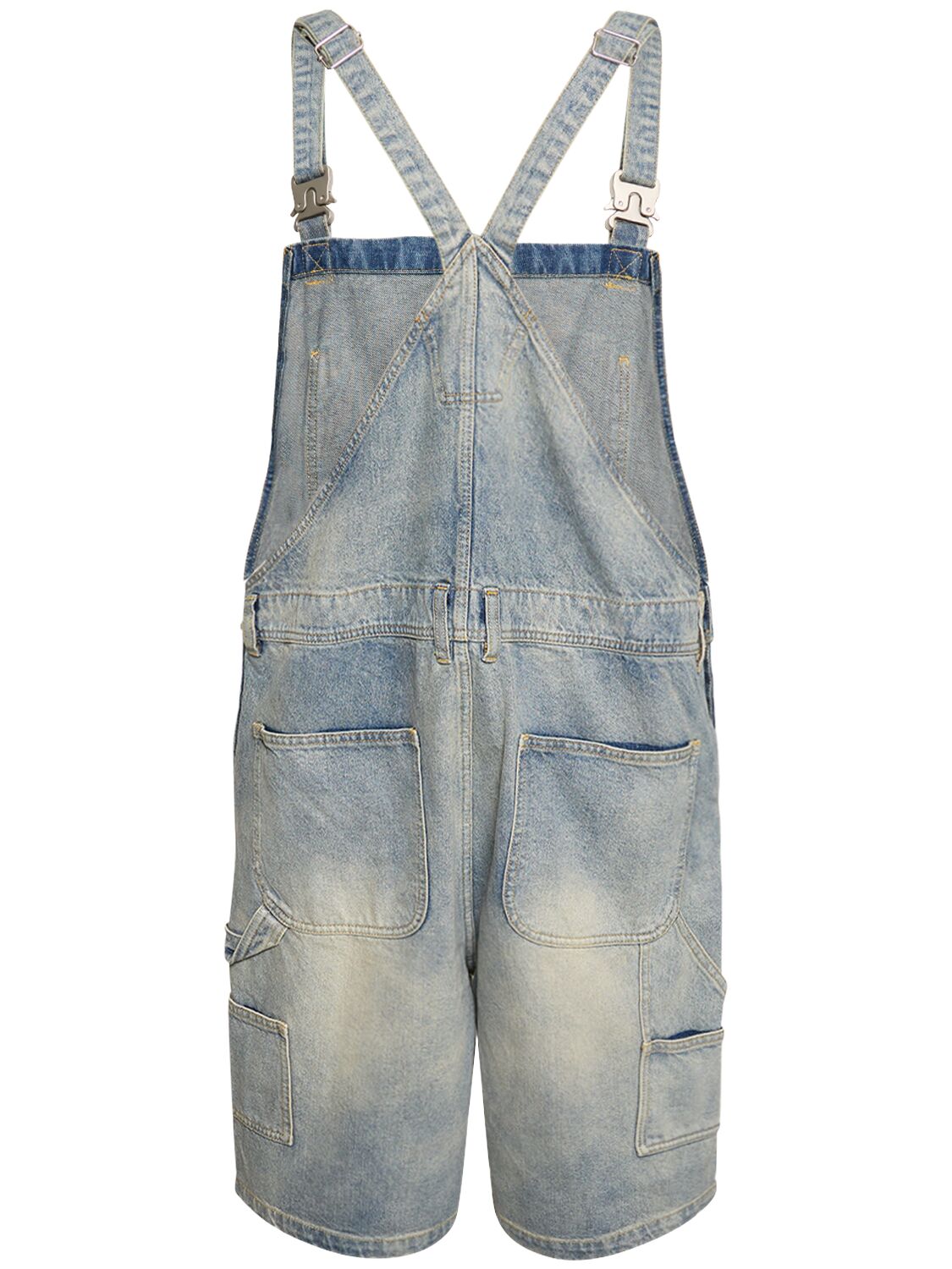 Shop Honor The Gift B-summer Short Overalls In Blue