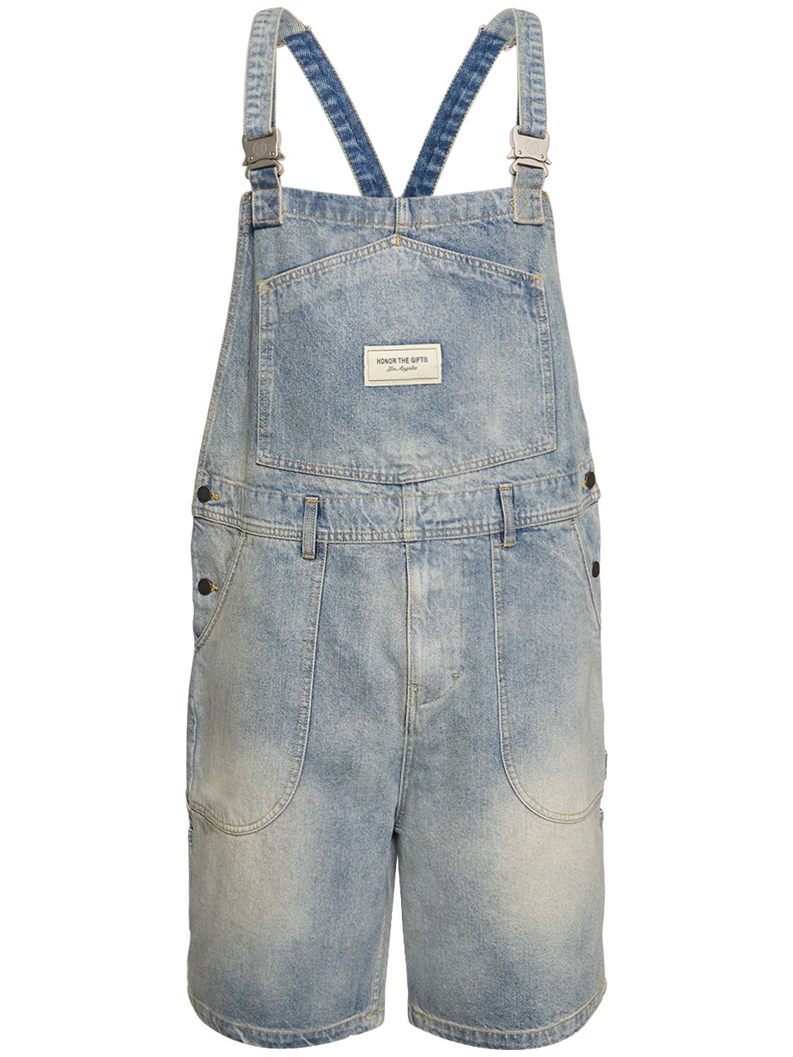 Honor The Gift B-summer Short Overalls In Blue
