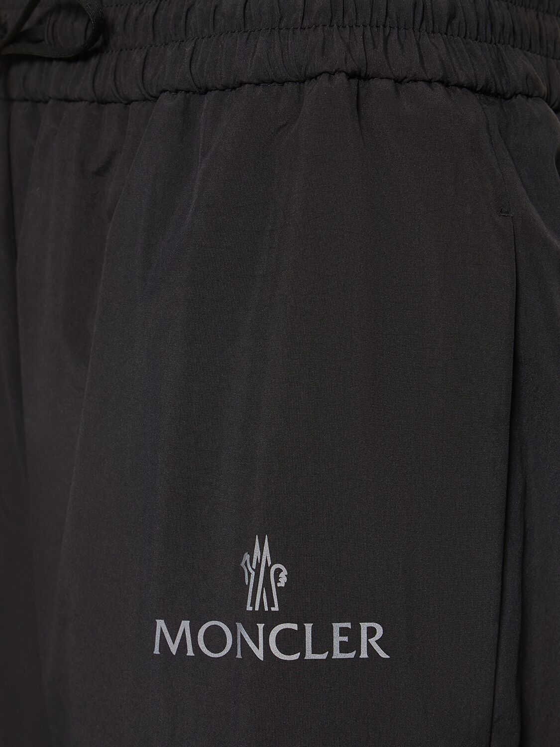 Shop Moncler Tech Track Pants In Black