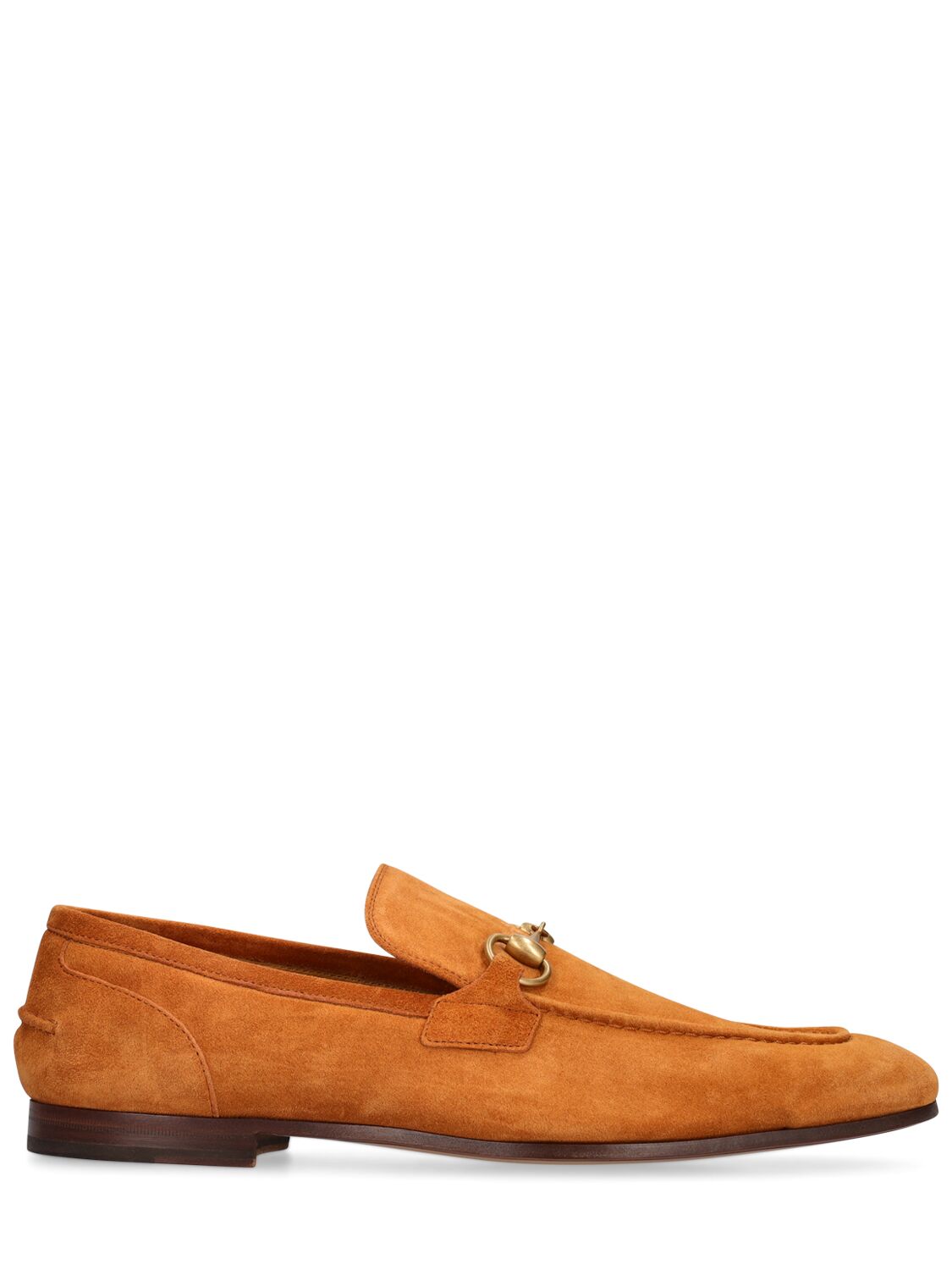 GUCCI GG SUEDE LEATHER LOAFERS