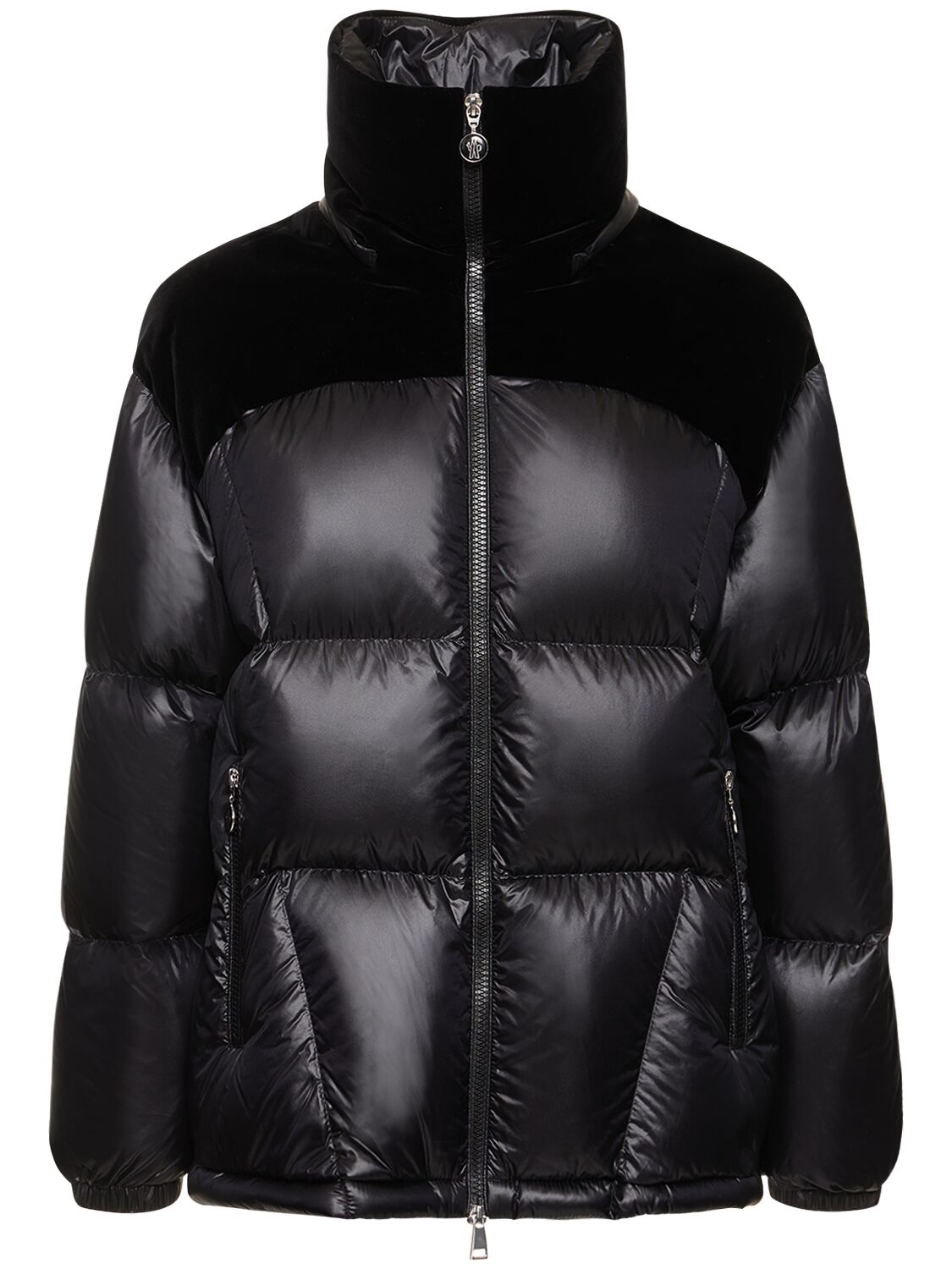 Shop Moncler Meandre Nylon Down Jacket In Black